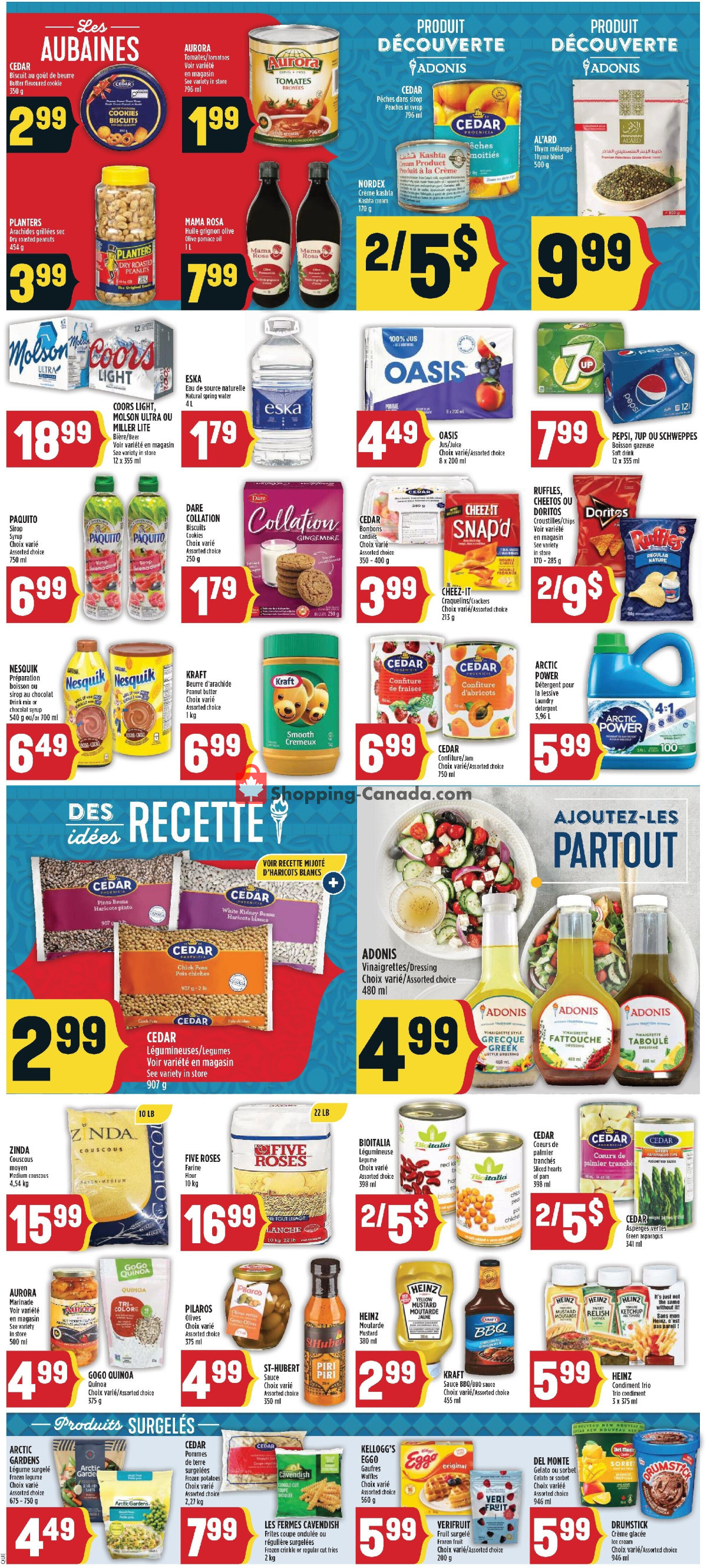 Marché Adonis flyer from Thursday May 23, 2024 to Wednesday May 29, 2024 - page 7