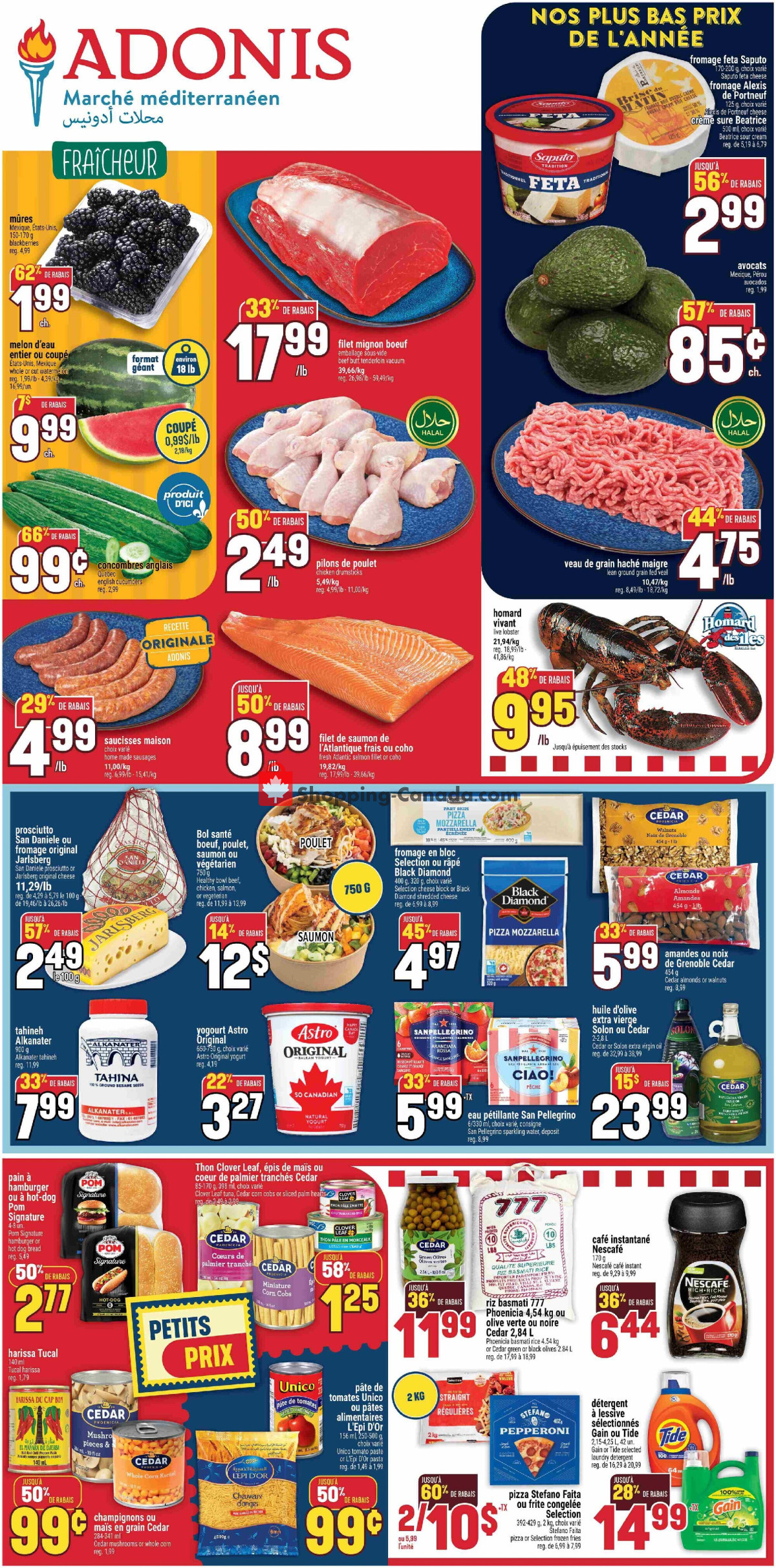 Marché Adonis flyer from Thursday May 28, 2026 to Wednesday June 3, 2026 - page 1