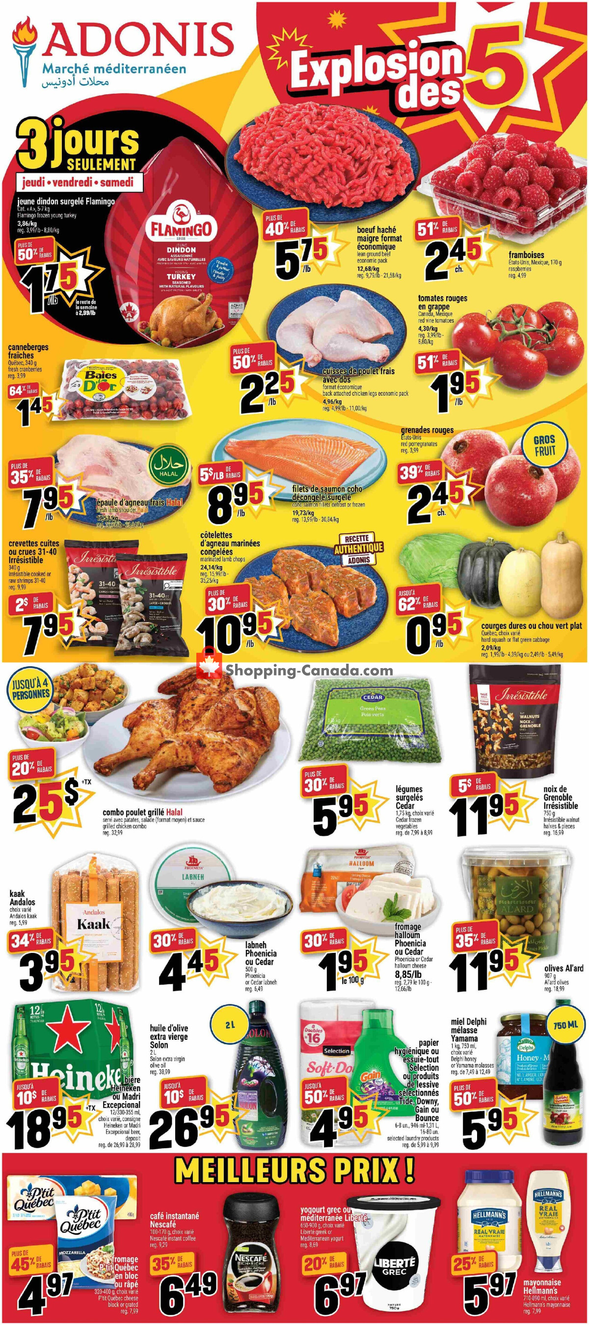 Marché Adonis flyer from Thursday October 1, 2026 to Wednesday October 7, 2026 - page 1