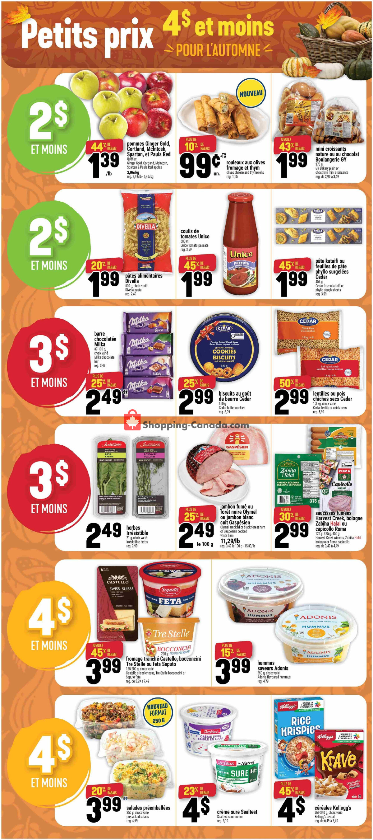 Marché Adonis flyer from Thursday October 1, 2026 to Wednesday October 7, 2026 - page 2