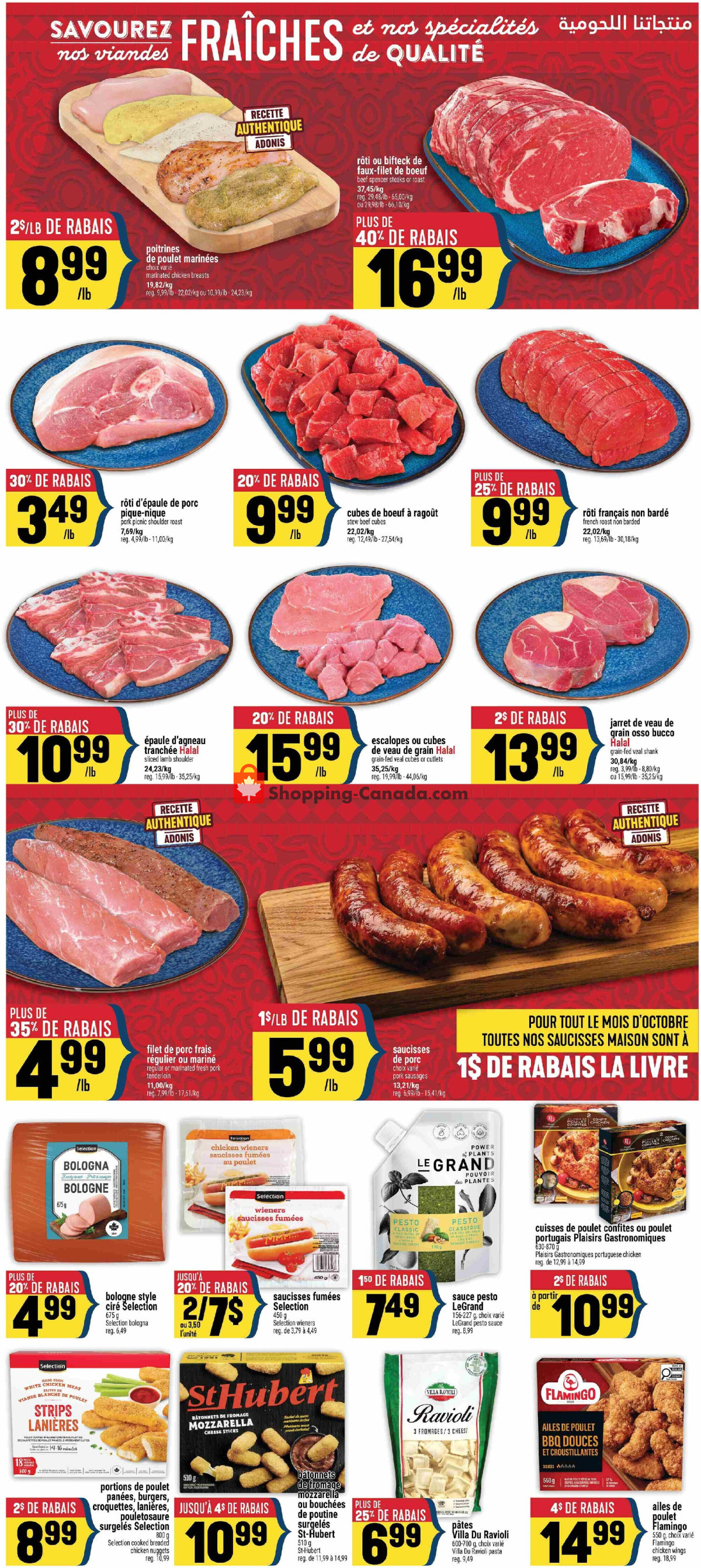 Marché Adonis flyer from Thursday October 1, 2026 to Wednesday October 7, 2026 - page 4