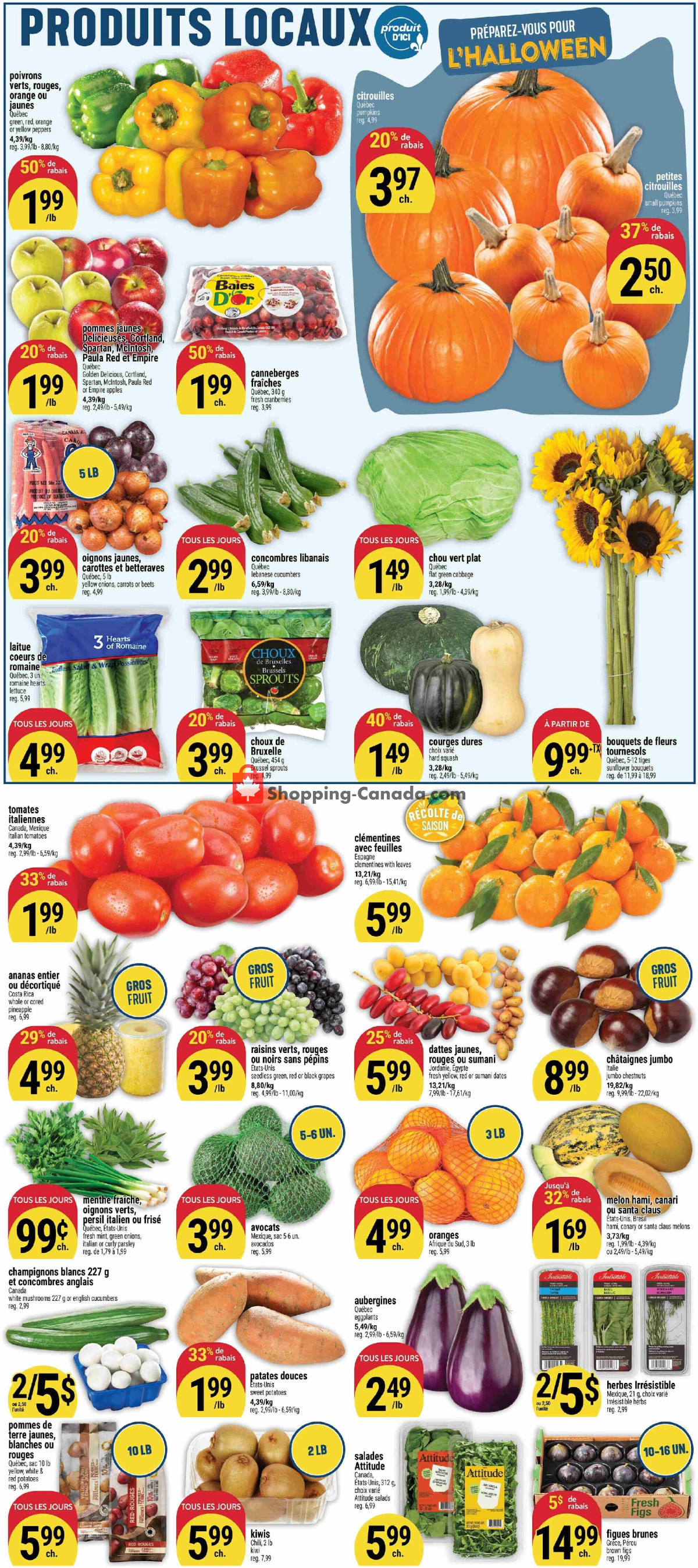 Marché Adonis flyer from Thursday October 8, 2026 to Wednesday October 14, 2026 - page 3