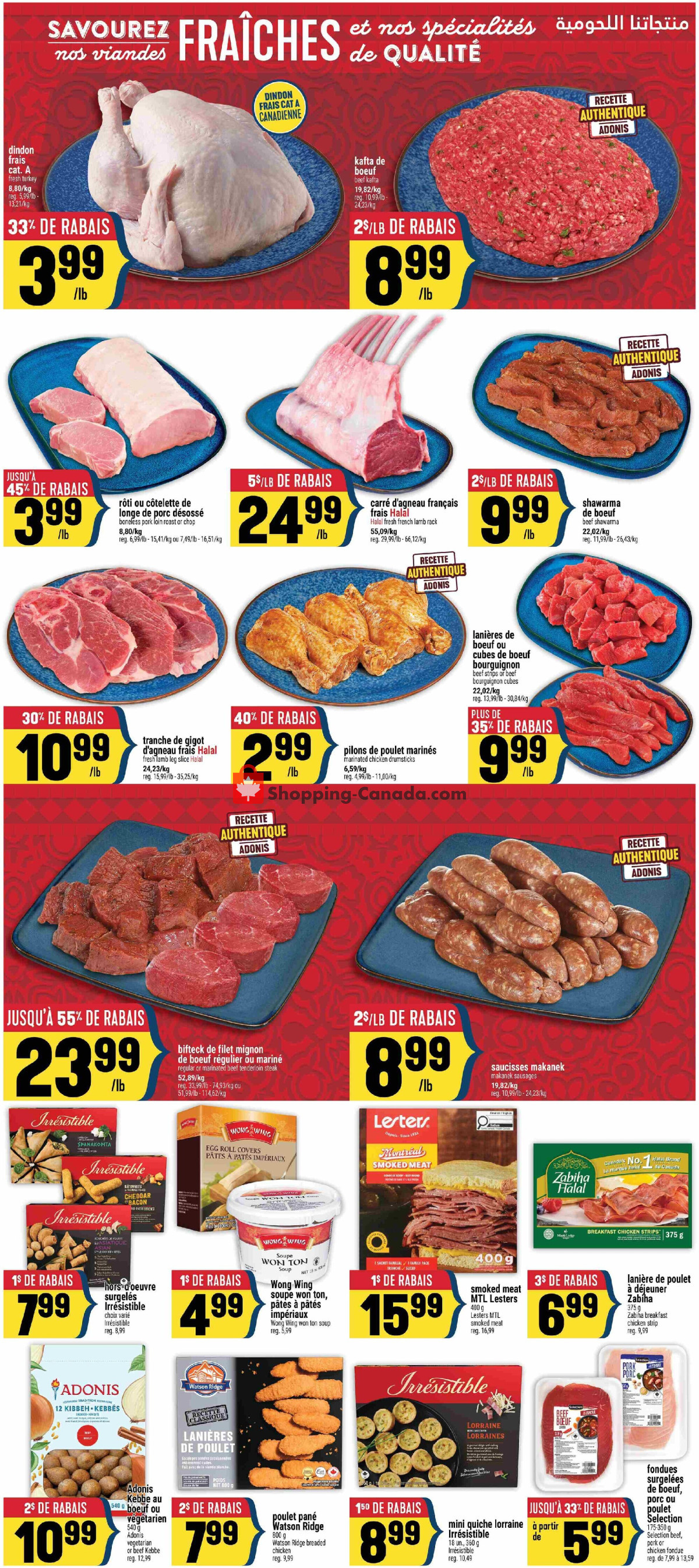 Marché Adonis flyer from Thursday October 8, 2026 to Wednesday October 14, 2026 - page 4