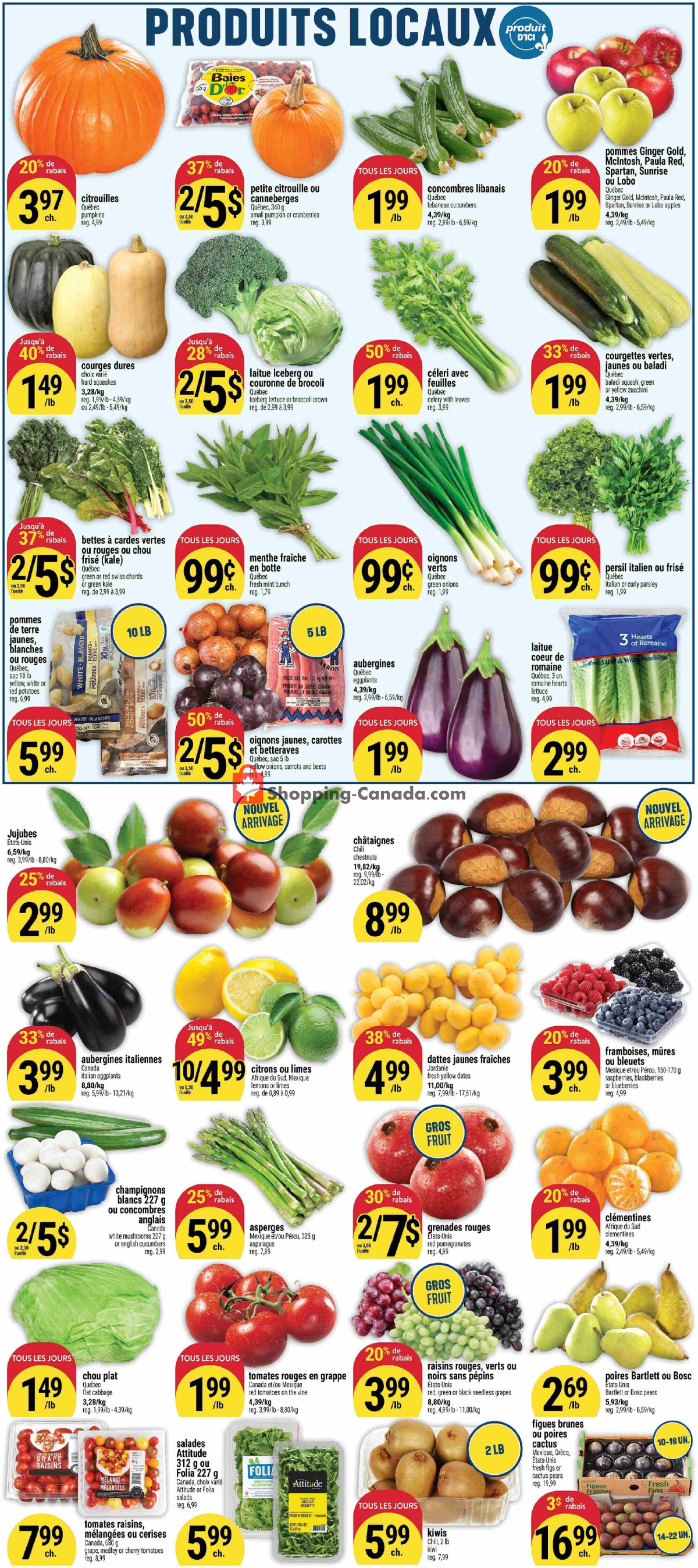 Marché Adonis flyer from Thursday September 24, 2026 to Wednesday September 30, 2026 - page 3