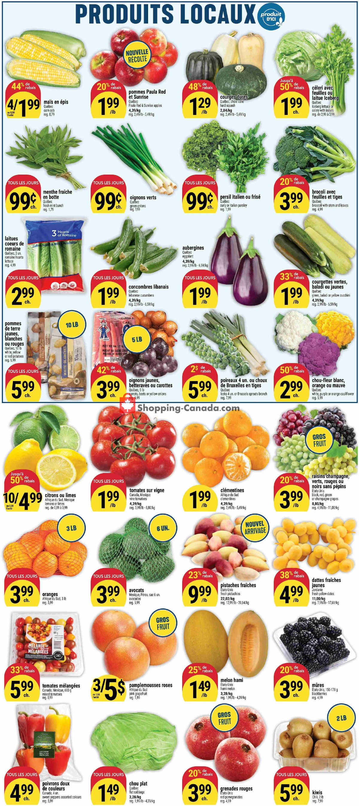 Marché Adonis flyer from Thursday September 3, 2026 to Wednesday September 9, 2026 - page 4