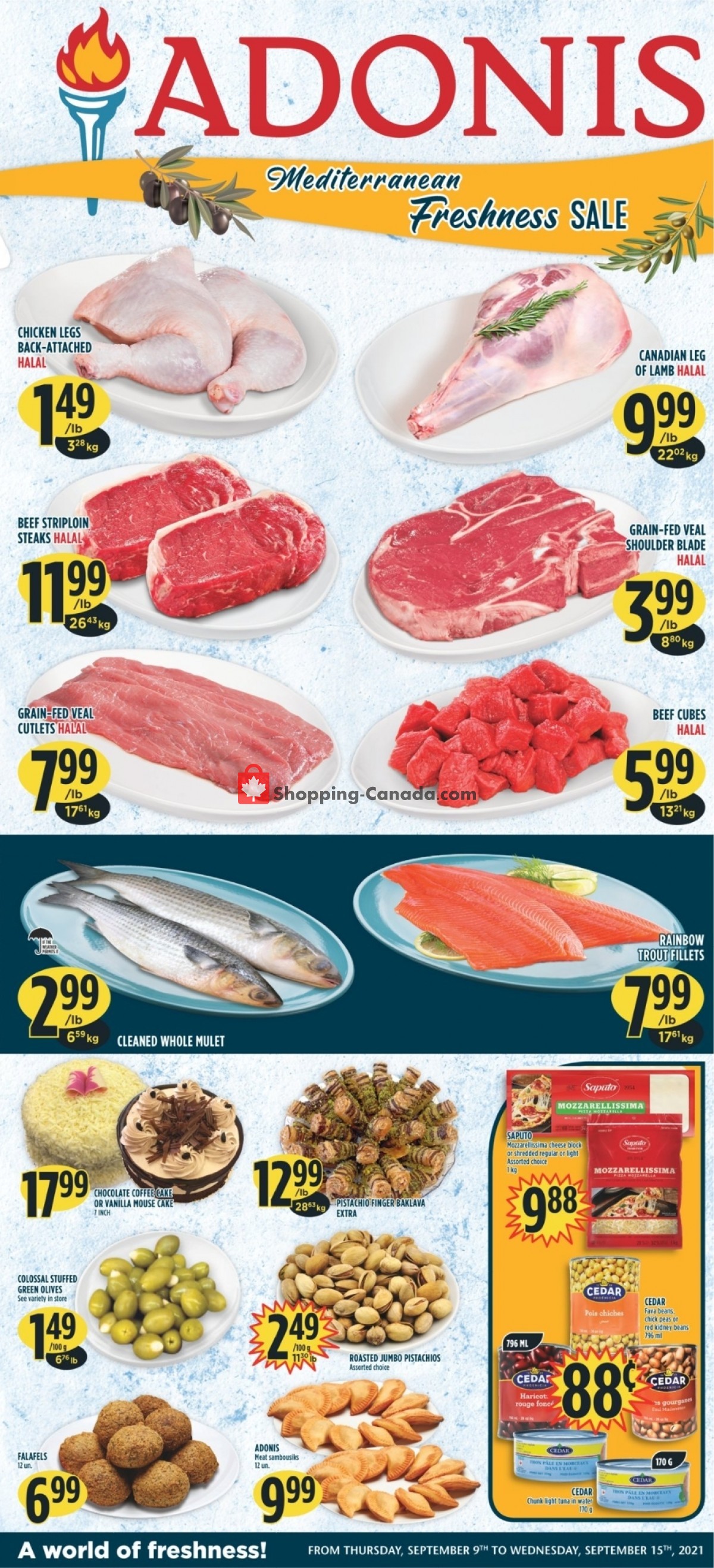 Marché Adonis flyer from Thursday September 9, 2021 to Wednesday September 15, 2021 - page 2