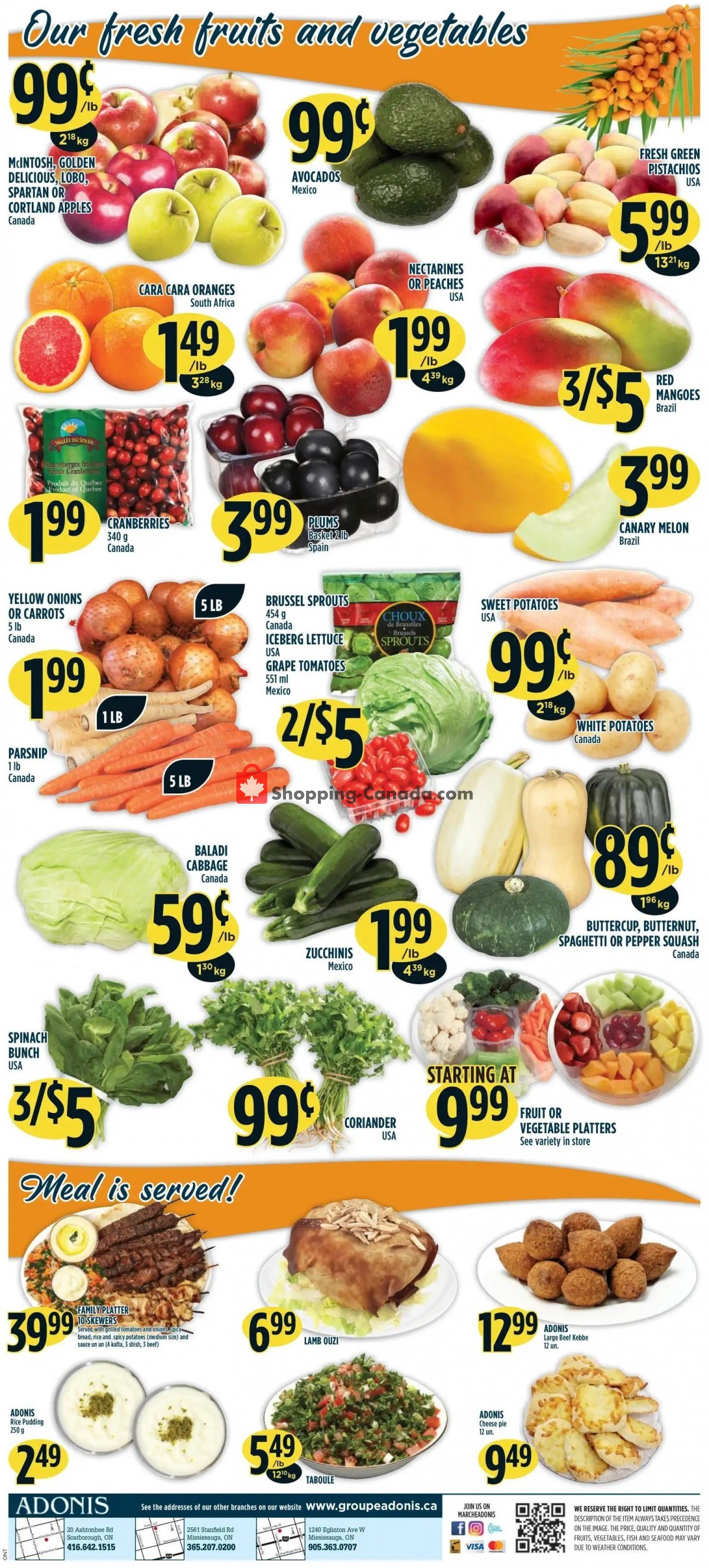 Marché Adonis flyer from Thursday October 7, 2021 to Wednesday October 13, 2021 - page 4