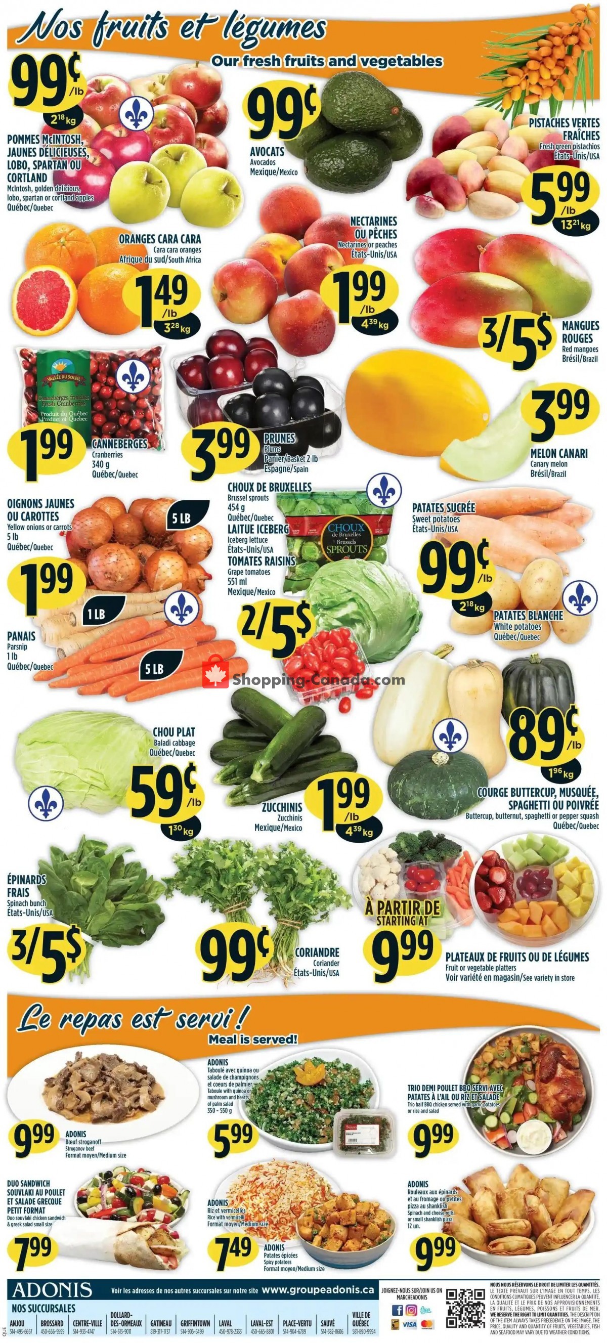 Marché Adonis flyer from Thursday October 7, 2021 to Wednesday October 13, 2021 - page 3
