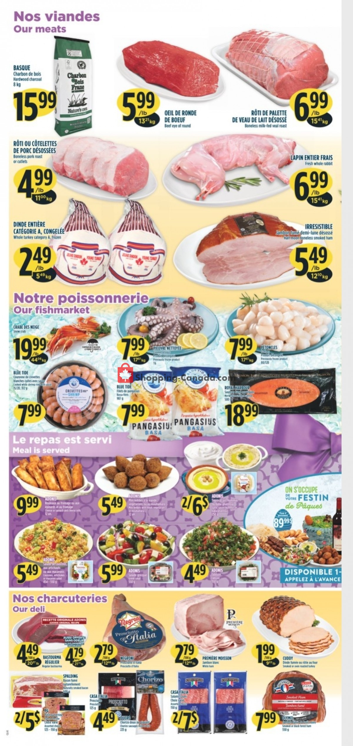 Marché Adonis flyer from Thursday April 1, 2021 to Wednesday April 7, 2021 - page 4