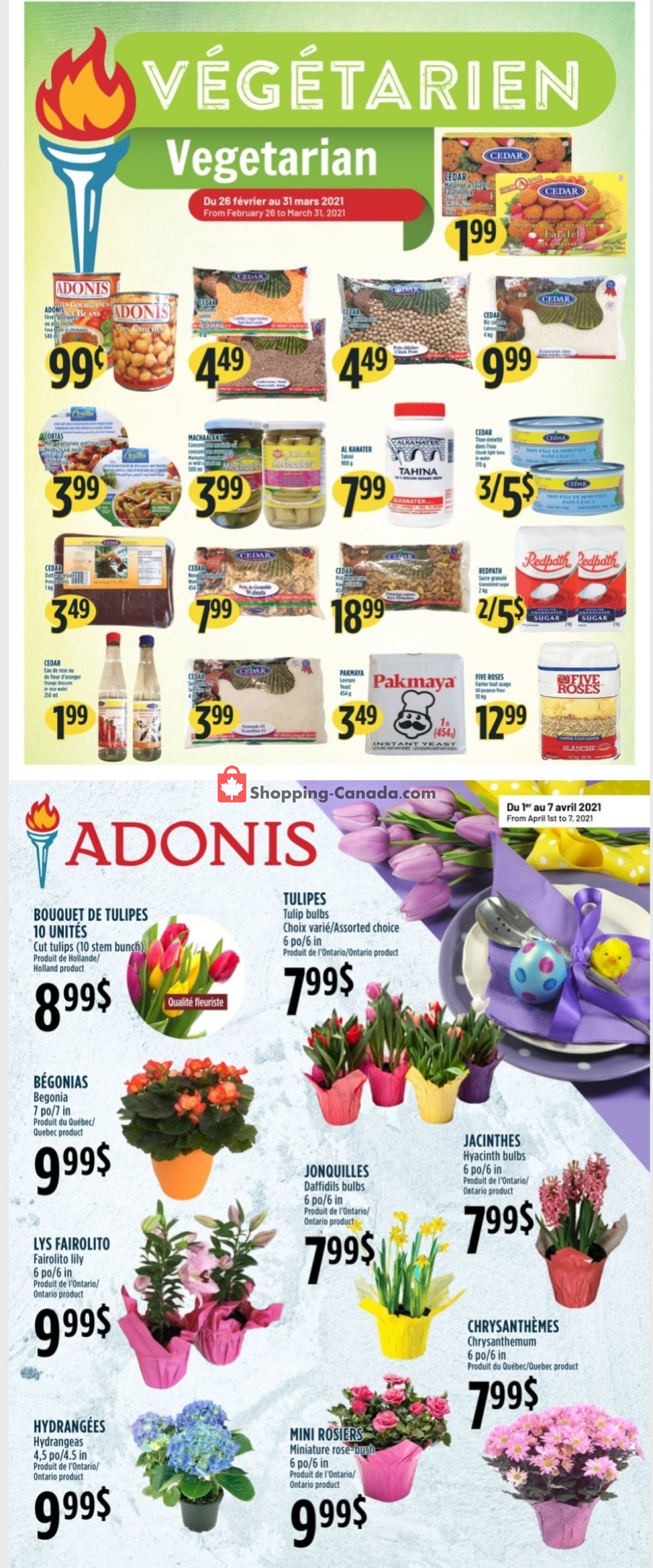 Marché Adonis flyer from Thursday April 1, 2021 to Wednesday April 7, 2021 - page 8