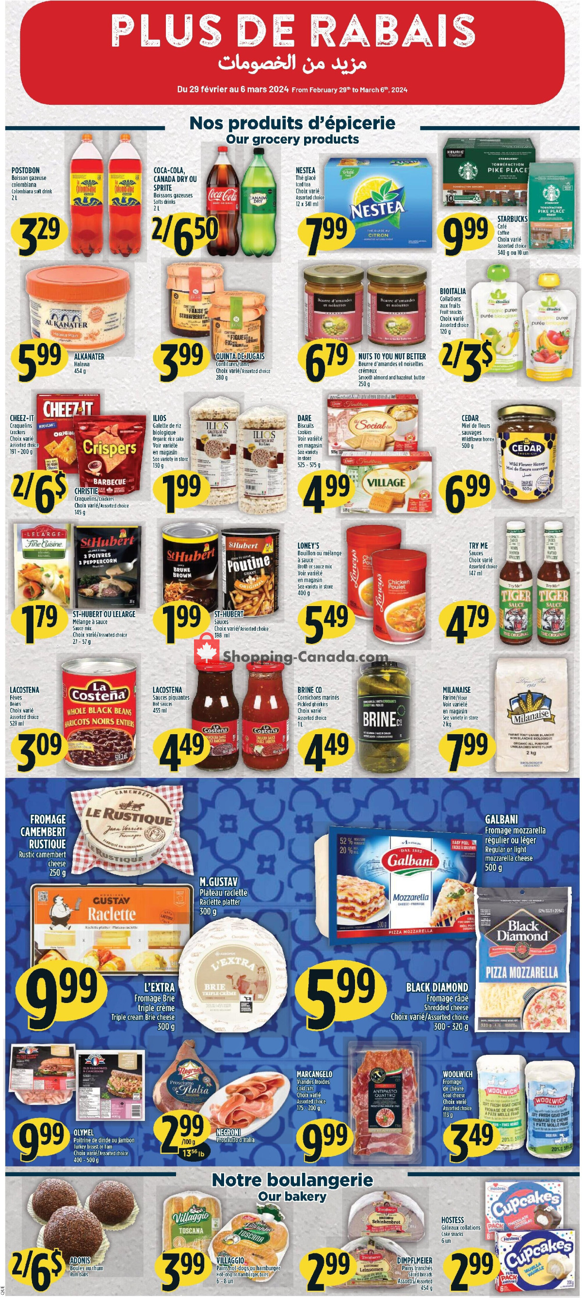 Marché Adonis flyer from Thursday February 29, 2024 to Wednesday March 6, 2024 - page 7