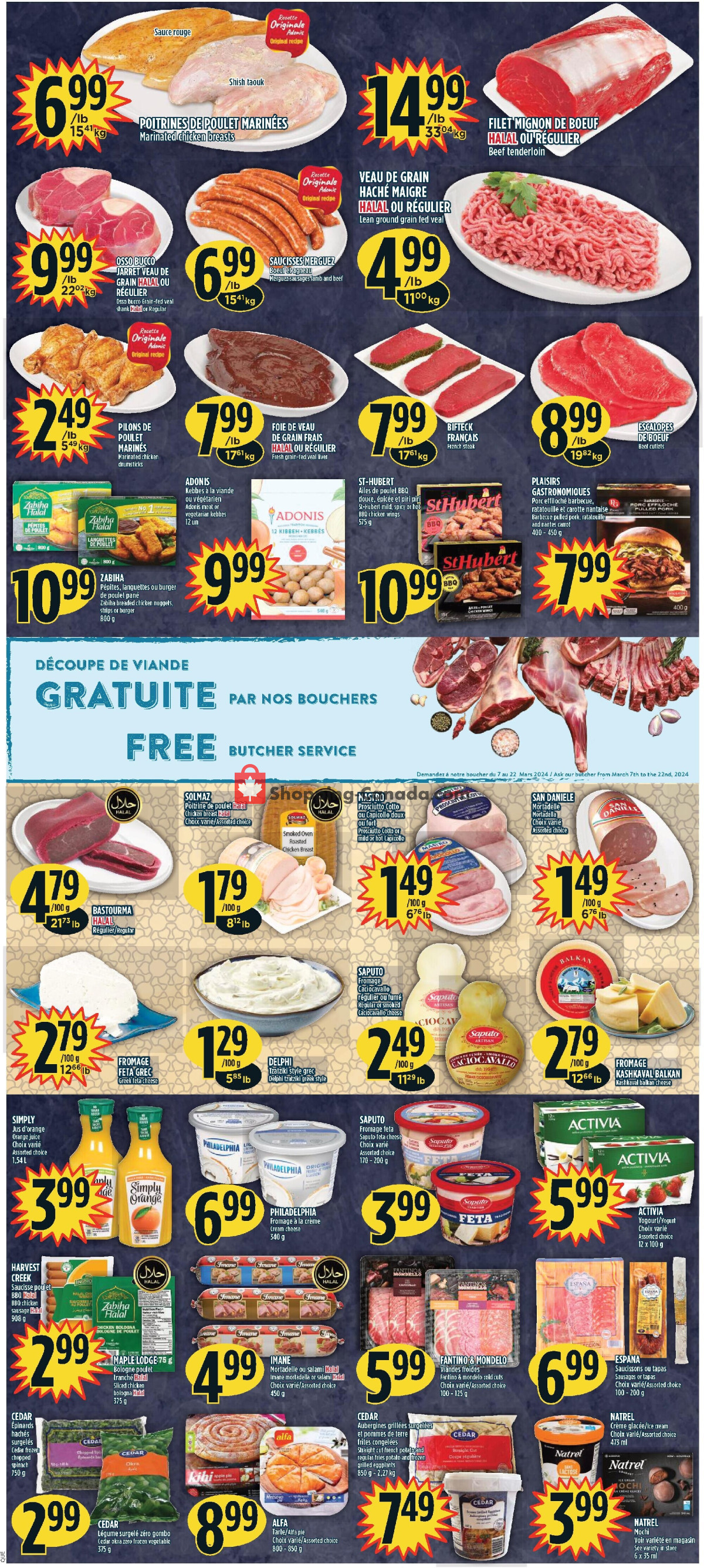 Marché Adonis flyer from Thursday March 7, 2024 to Wednesday March 13, 2024 - page 3