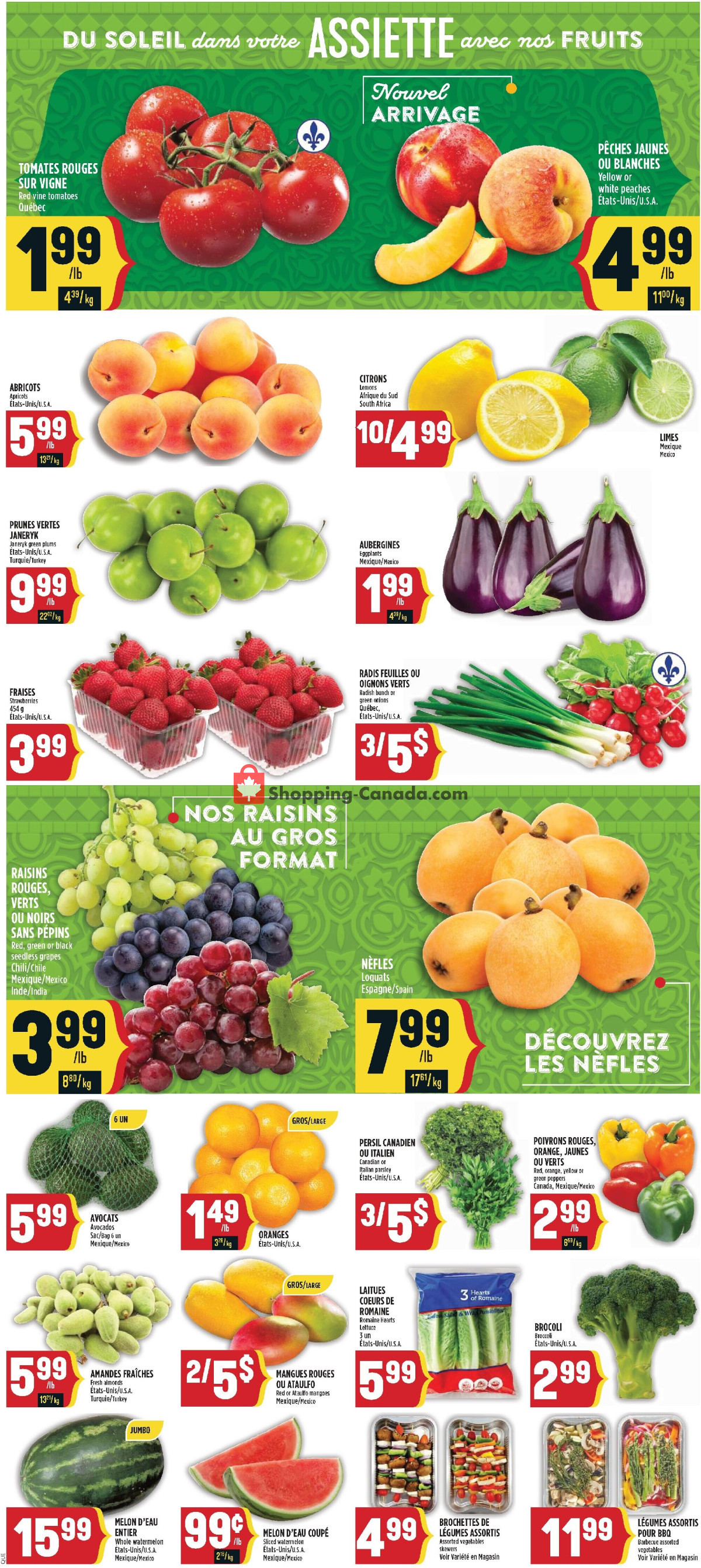 Marché Adonis flyer from Thursday May 23, 2024 to Wednesday May 29, 2024 - page 2