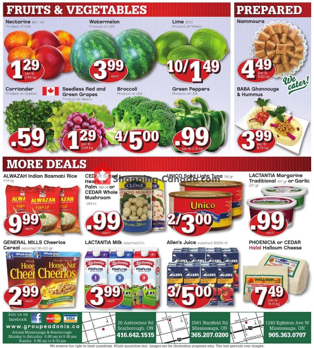Marché Adonis flyer from Thursday July 11, 2019 to Wednesday July 17, 2019 - page 4