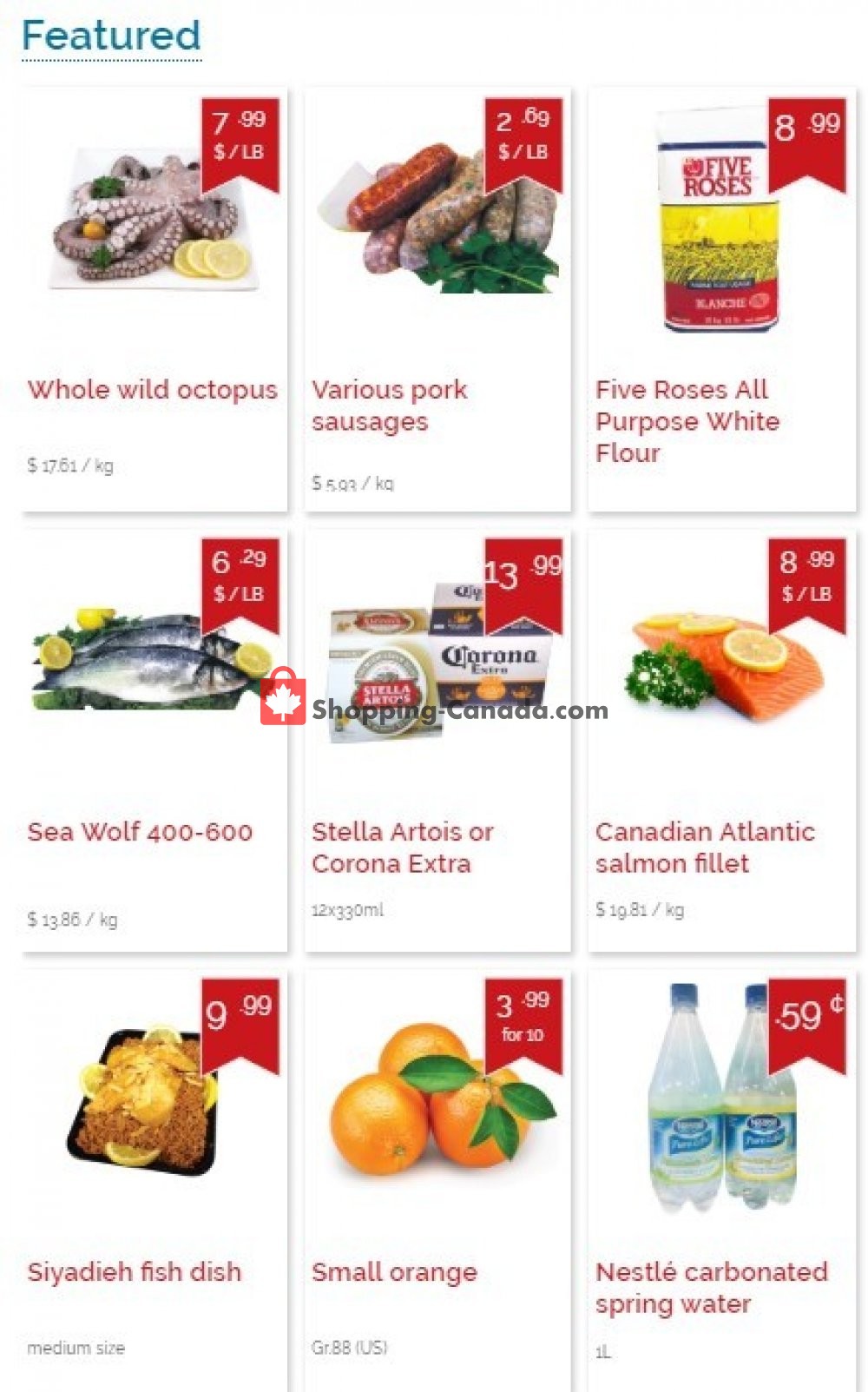 Marché Adonis flyer from Thursday April 18, 2019 to Wednesday April 24, 2019 - page 1