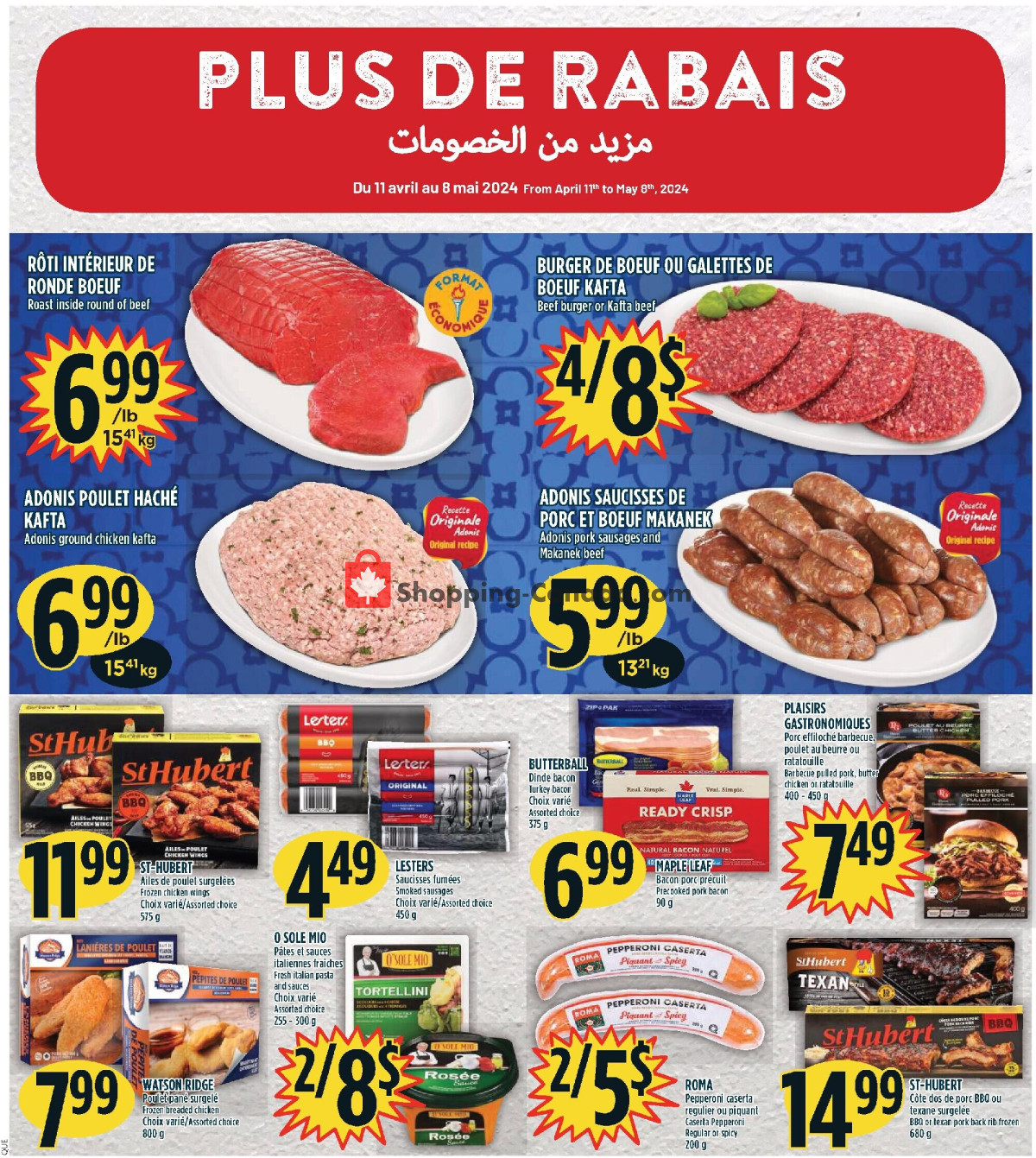 Marché Adonis flyer from Thursday April 25, 2024 to Wednesday May 1, 2024 - page 6