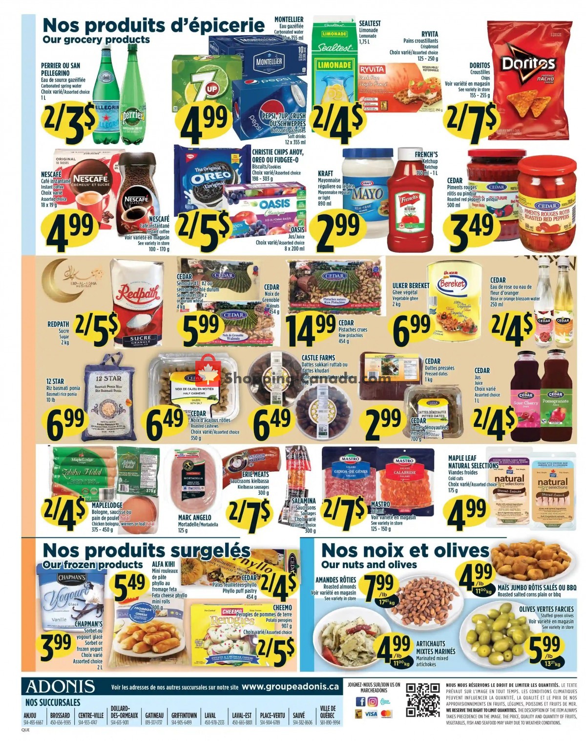 Marché Adonis flyer from Thursday July 15, 2021 to Wednesday July 21, 2021 - page 4