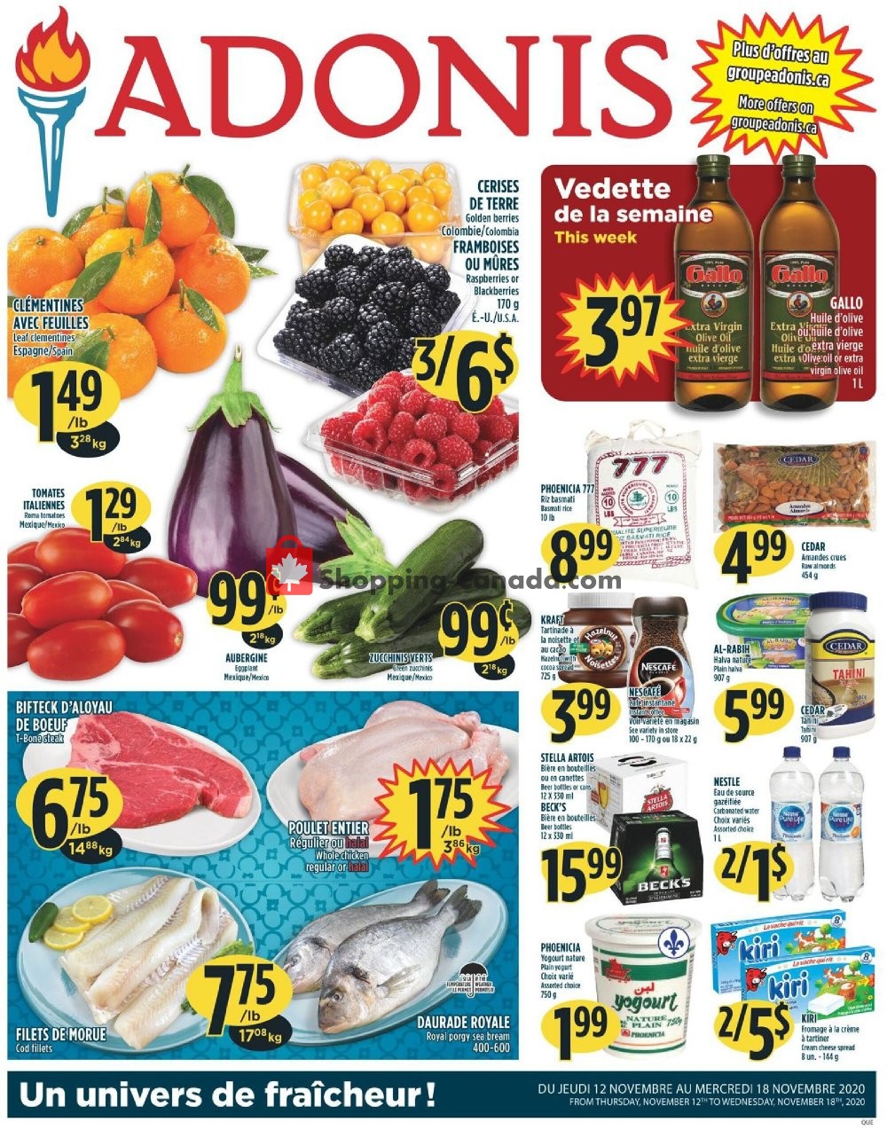 Marché Adonis Canada, flyer - (Special Offer - QC ...