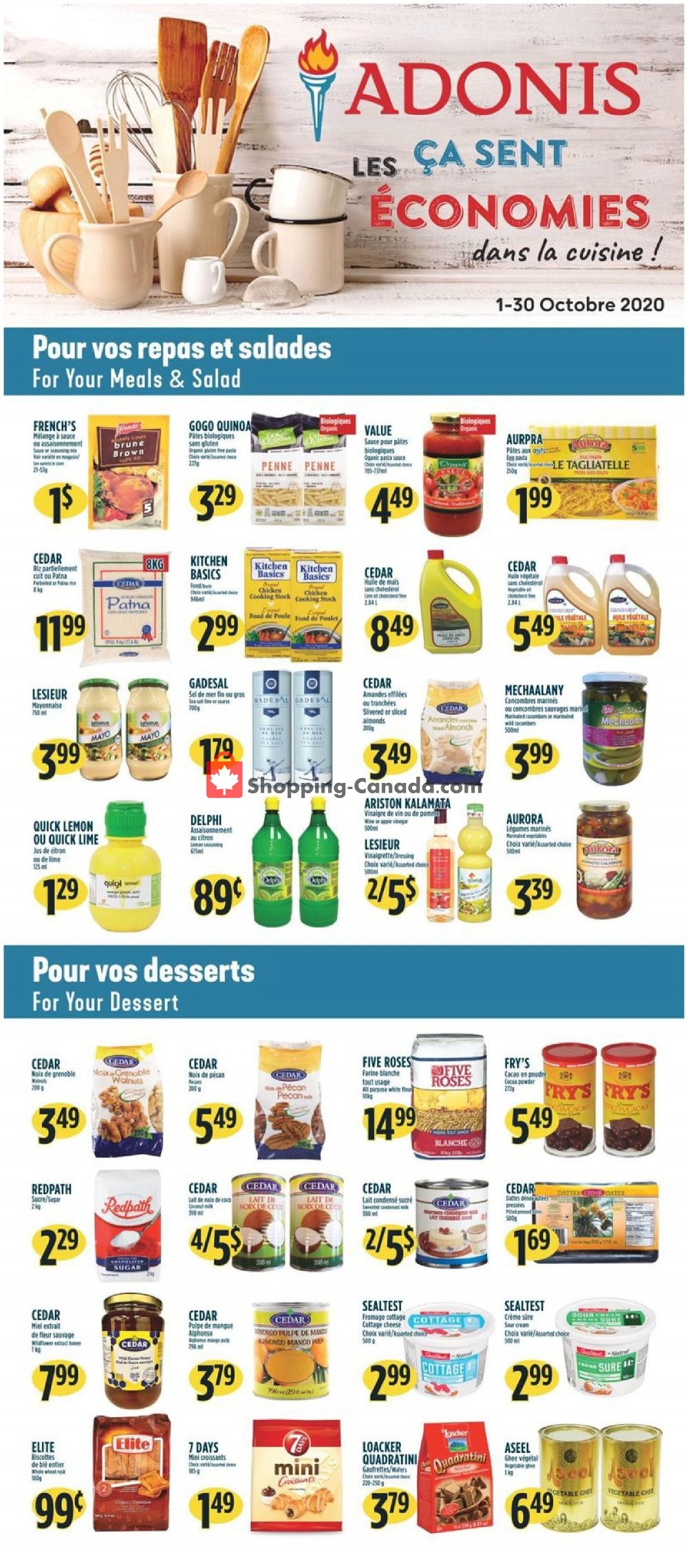 Marché Adonis flyer from Thursday October 15, 2020 to Wednesday October 21, 2020 - page 7