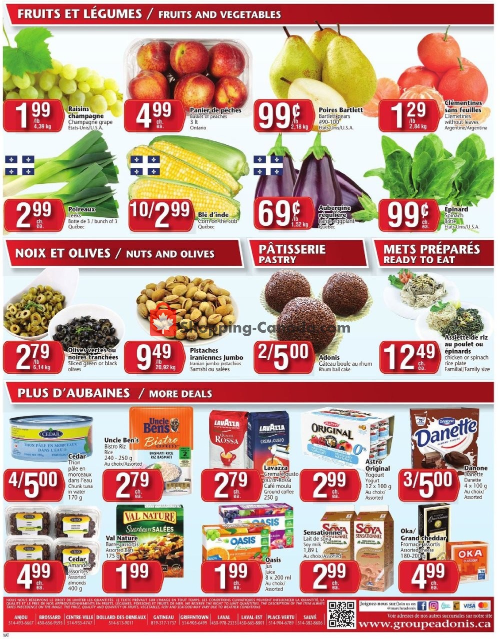 Marché Adonis flyer from Thursday September 5, 2019 to Wednesday September 11, 2019 - page 4