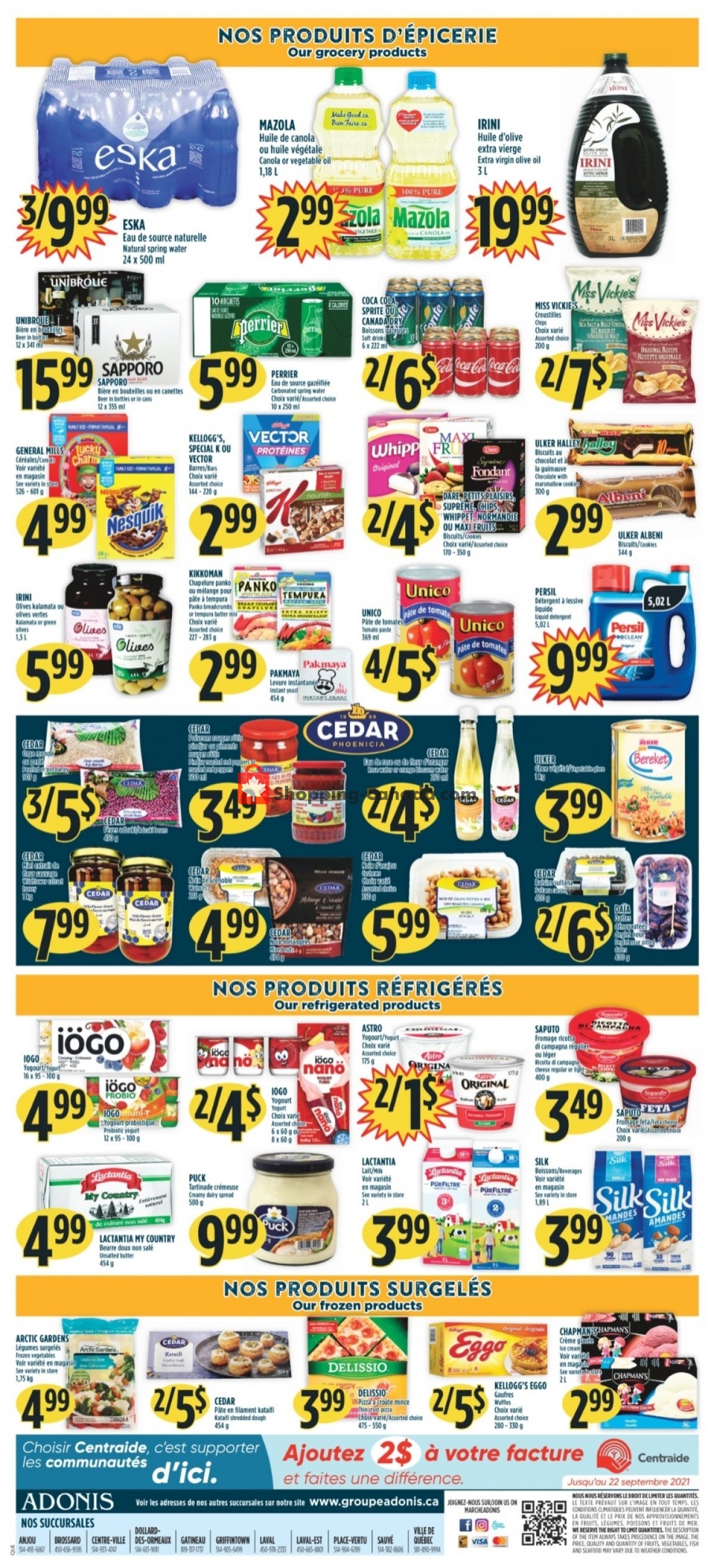 Marché Adonis flyer from Thursday September 9, 2021 to Wednesday September 15, 2021 - page 5