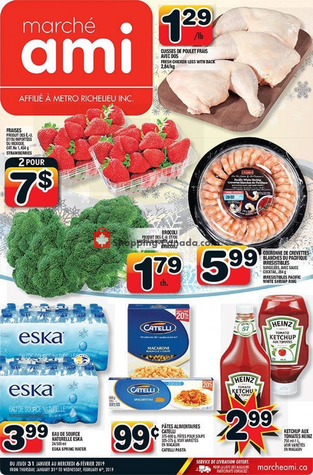 Marche Ami flyer from Thursday January 31, 2019 to Wednesday February 6, 2019 - page 1