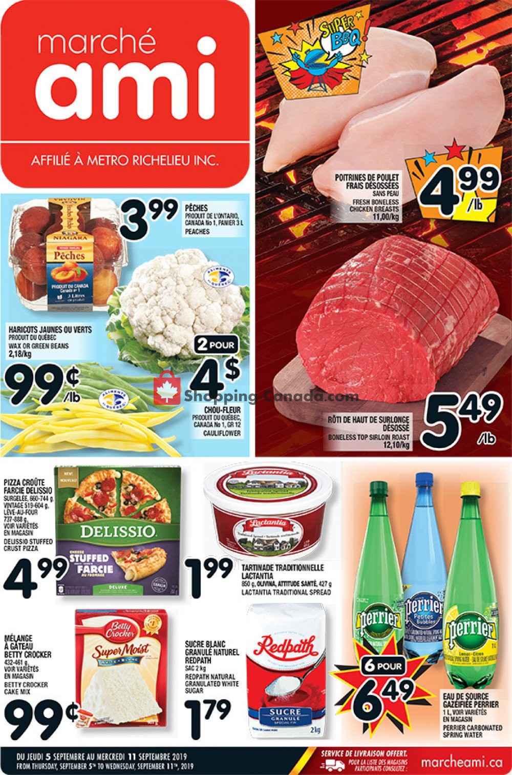 Marche Ami flyer from Thursday September 5, 2019 to Wednesday September 11, 2019 - page 1