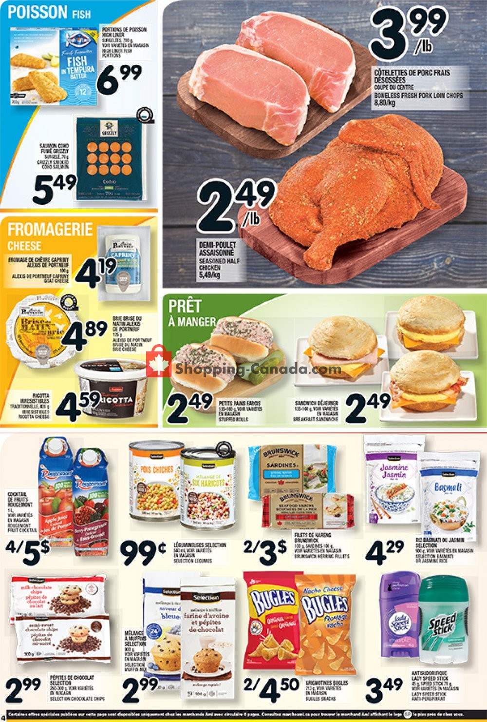 Marche Ami flyer from Thursday October 15, 2020 to Wednesday October 21, 2020 - page 4