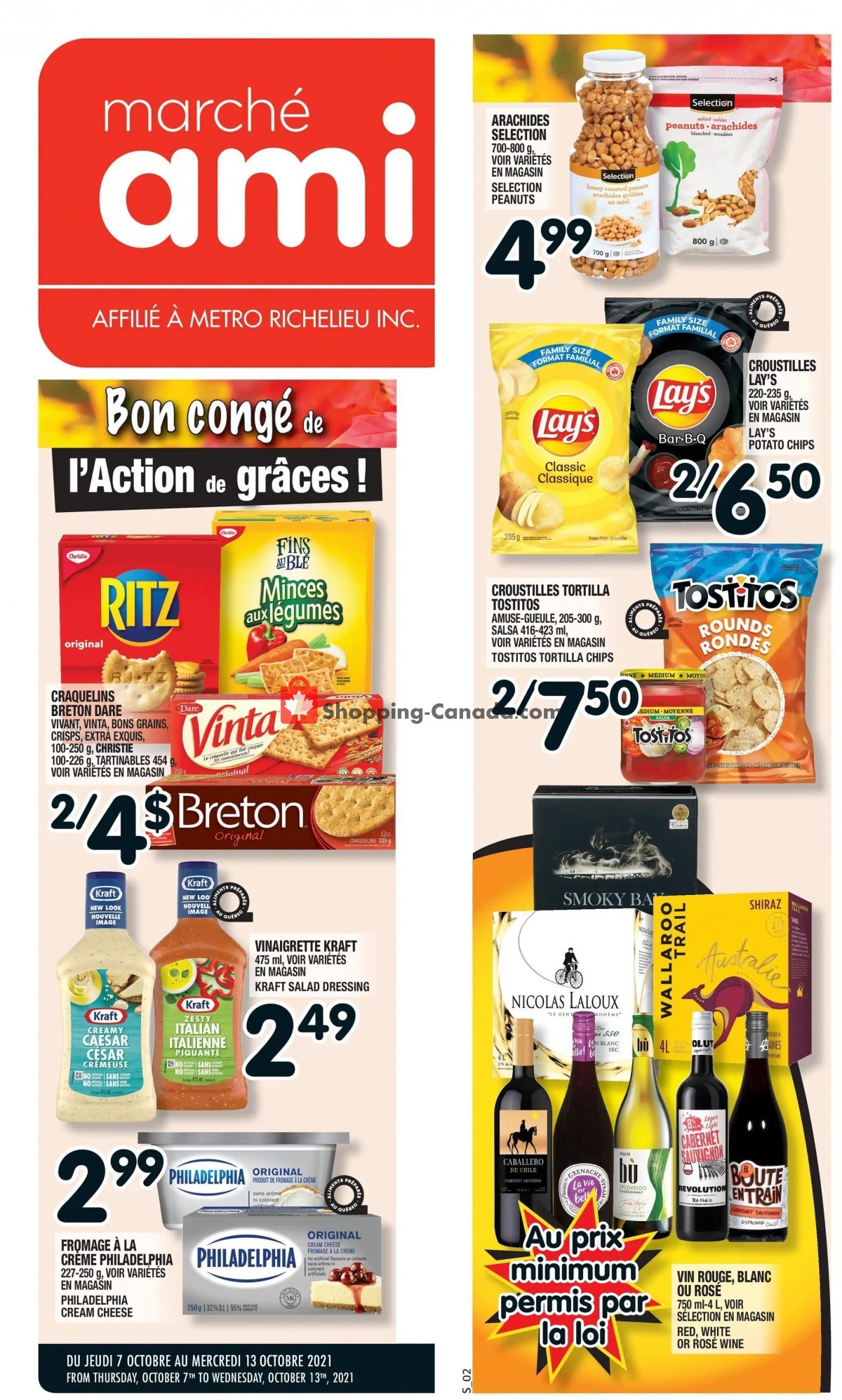 Marche Ami flyer from Thursday October 7, 2021 to Wednesday October 13, 2021 - page 1