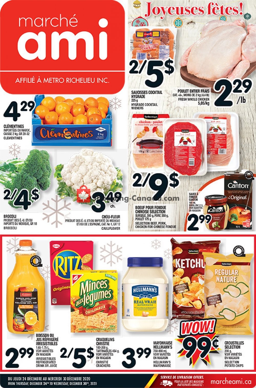 Marche Ami flyer from Thursday December 24, 2020 to Wednesday December 30, 2020 - page 1