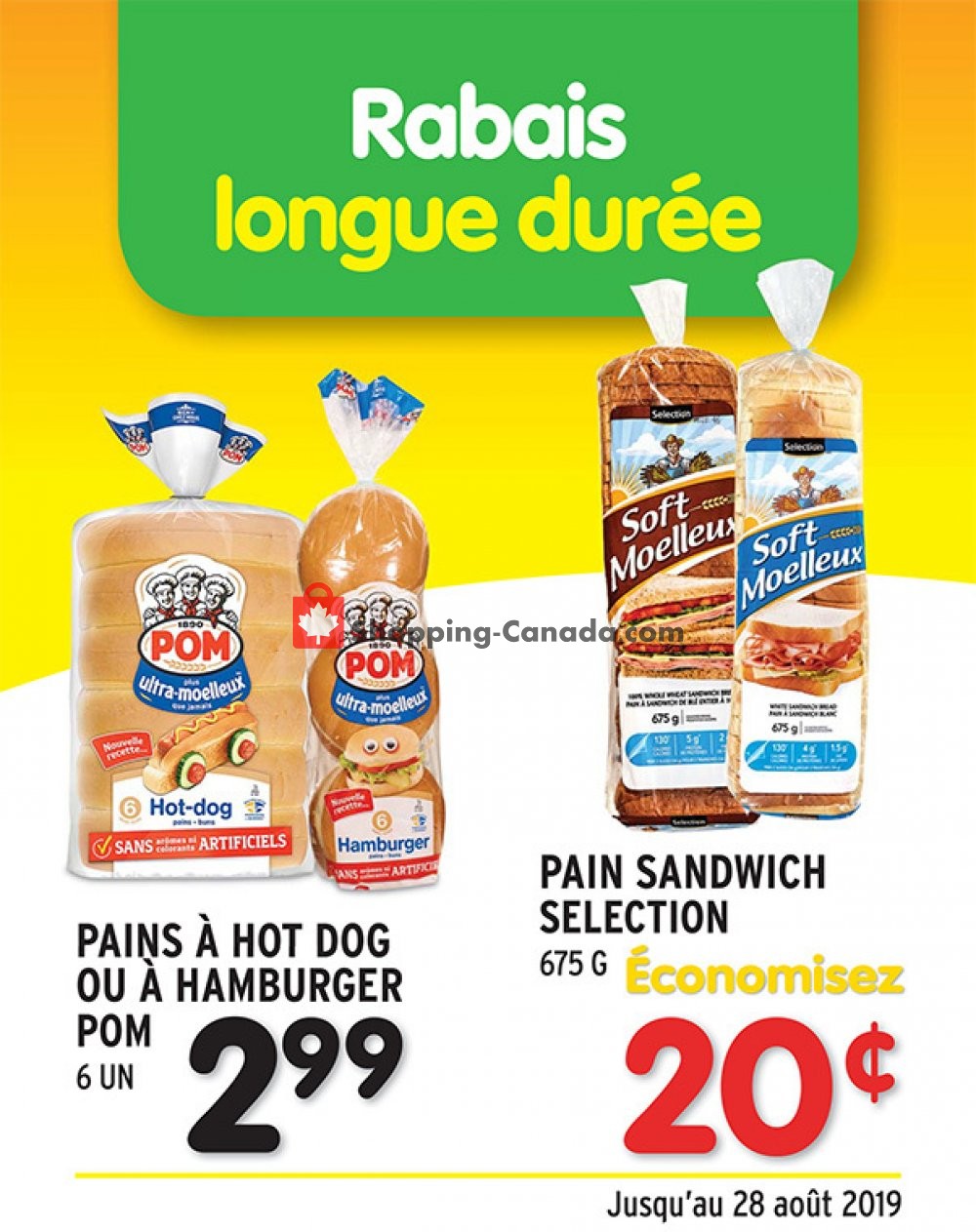 Marche Ami flyer from Wednesday August 7, 2019 to Wednesday August 28, 2019 - page 1