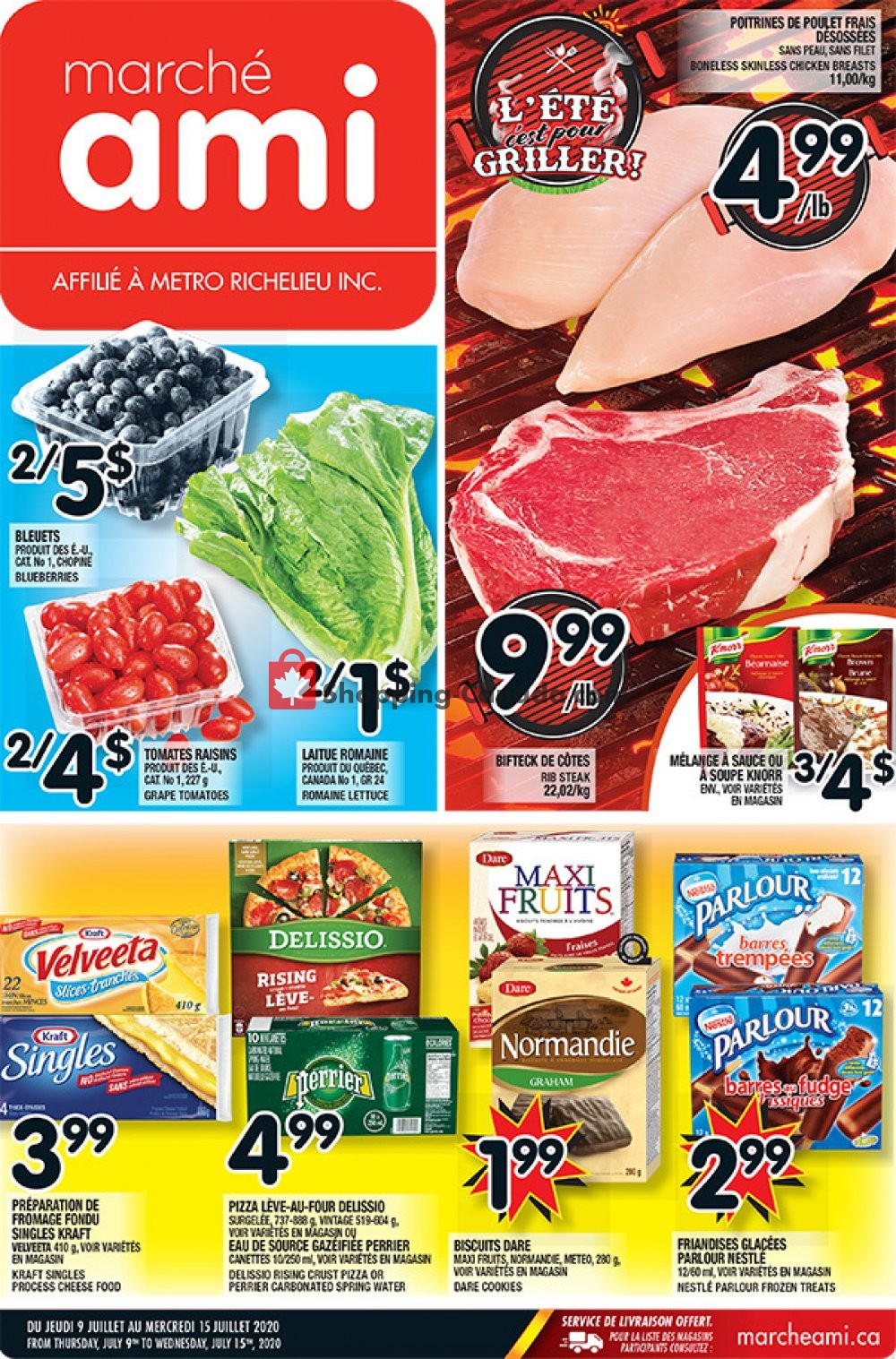 Marche Ami flyer from Thursday July 9, 2020 to Wednesday July 15, 2020 - page 1