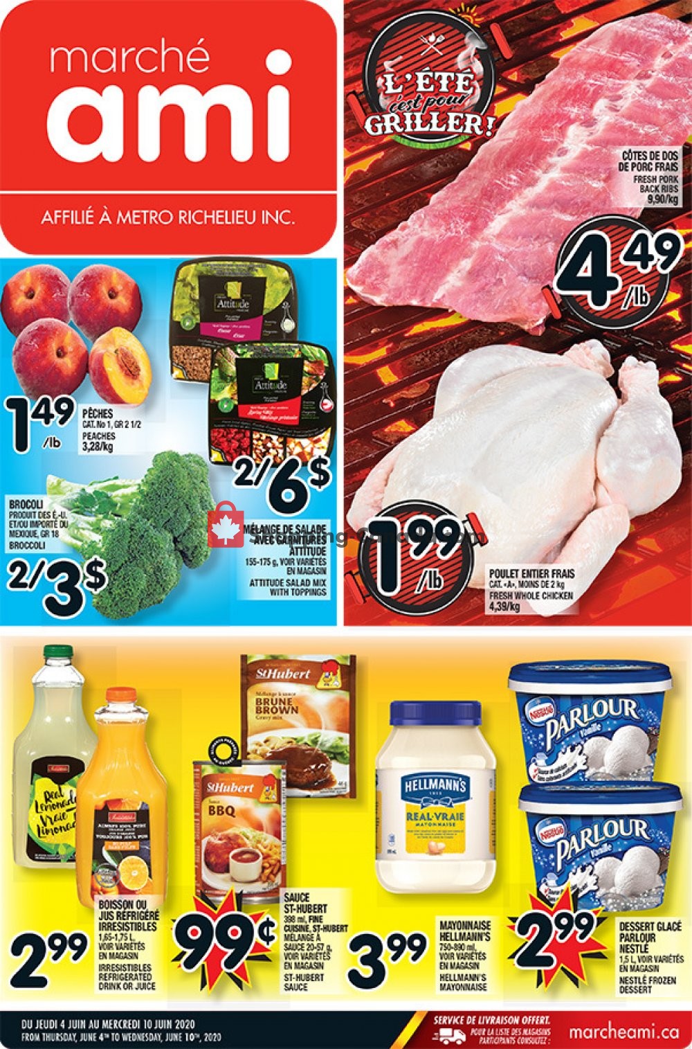 Marche Ami flyer from Thursday June 4, 2020 to Wednesday June 10, 2020 - page 1