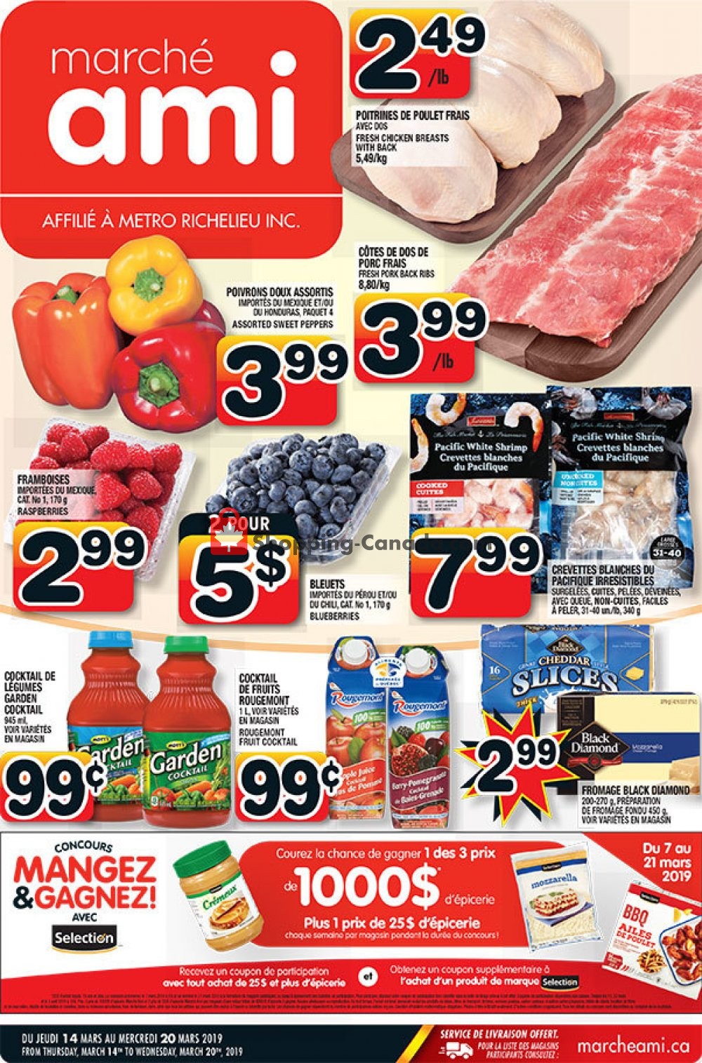 Marche Ami flyer from Thursday March 14, 2019 to Wednesday March 20, 2019 - page 1