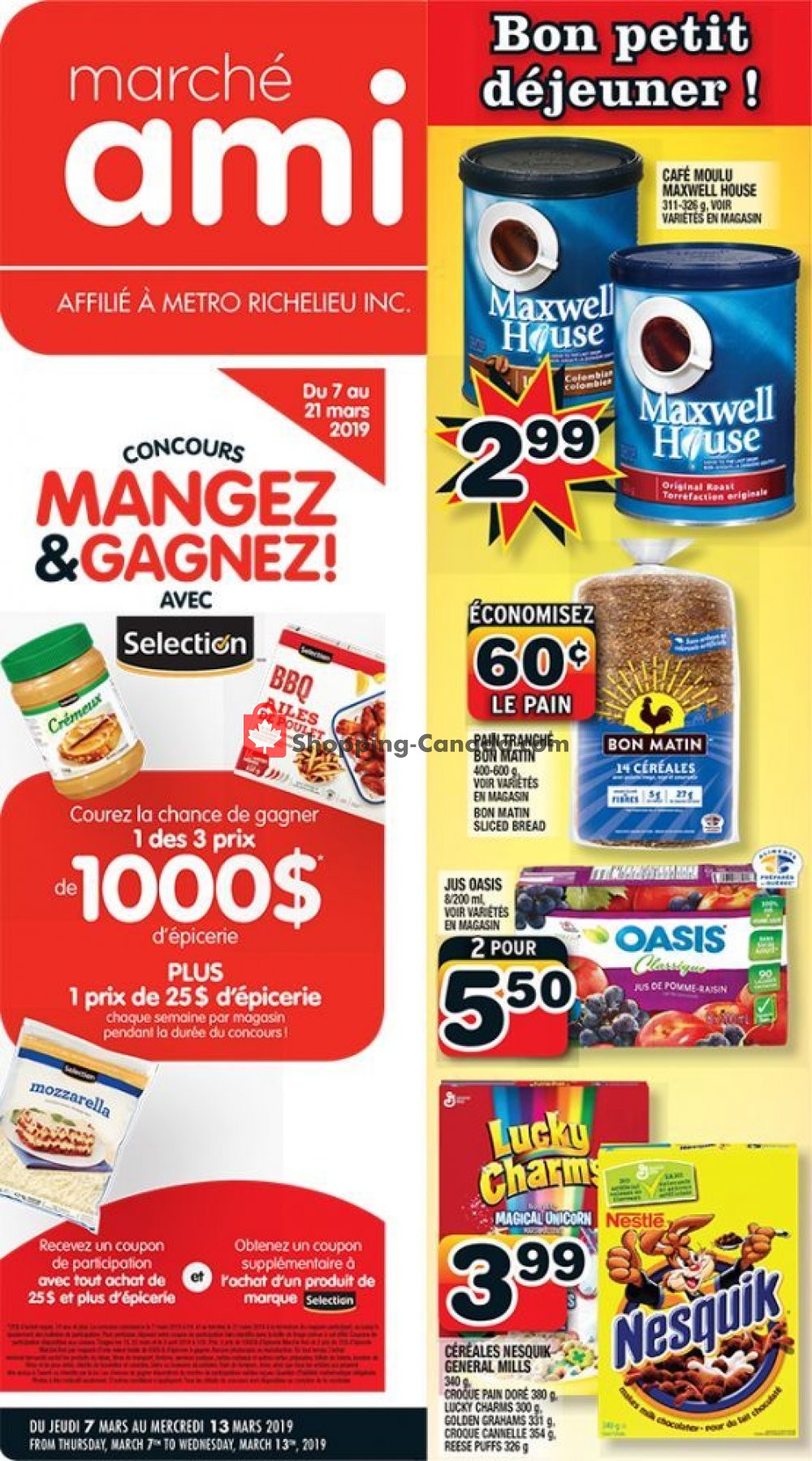 Marche Ami flyer from Thursday March 7, 2019 to Wednesday March 13, 2019 - page 7