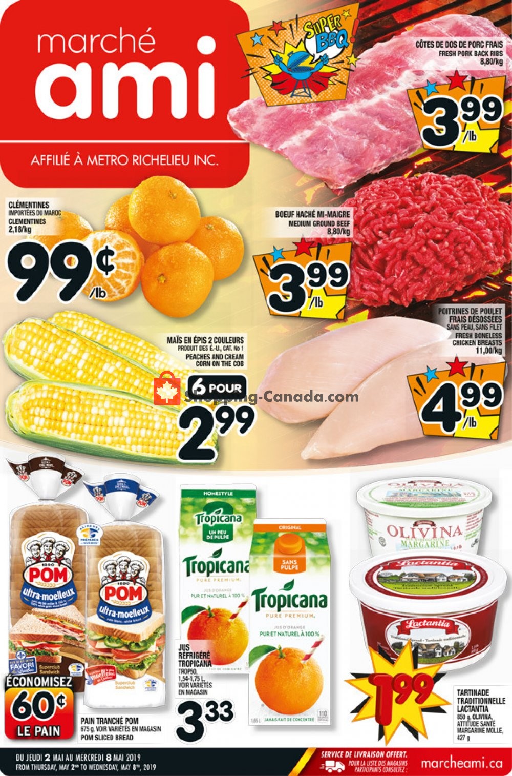 Marche Ami flyer from Thursday May 2, 2019 to Wednesday May 8, 2019 - page 1
