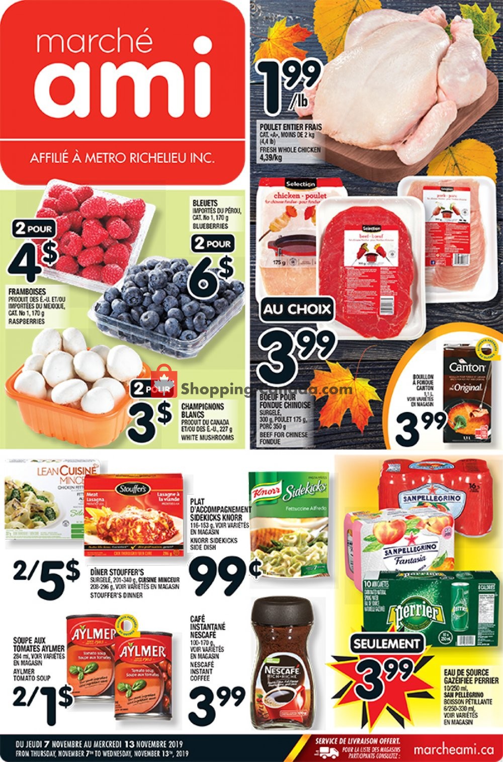 Marche Ami flyer from Thursday November 7, 2019 to Wednesday November 13, 2019 - page 1