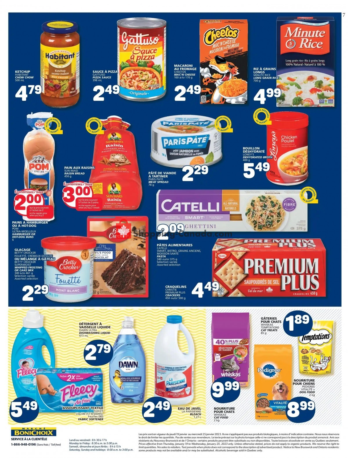 Marche Bonichoix flyer from Thursday January 19, 2023 to Wednesday January 25, 2023 - page 7
