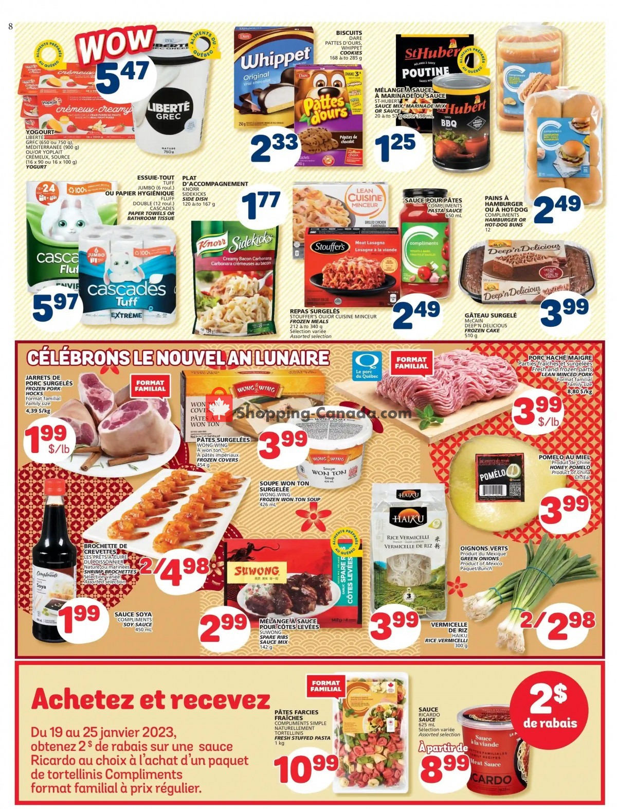 Marche Bonichoix flyer from Thursday January 19, 2023 to Wednesday January 25, 2023 - page 8