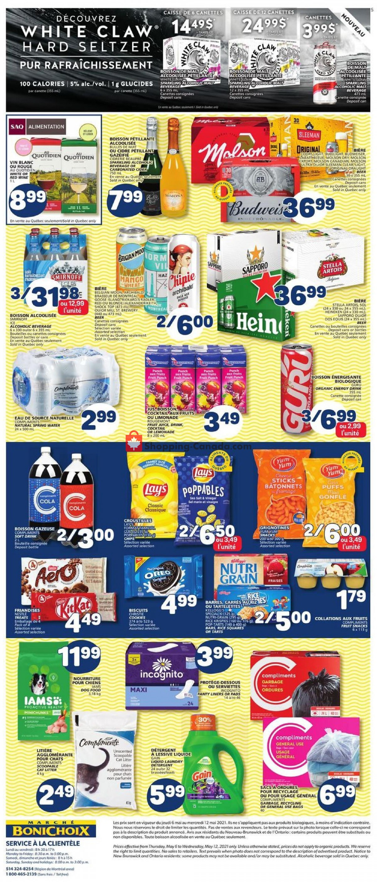 Marche Bonichoix flyer from Thursday May 6, 2021 to Wednesday May 12, 2021 - page 5