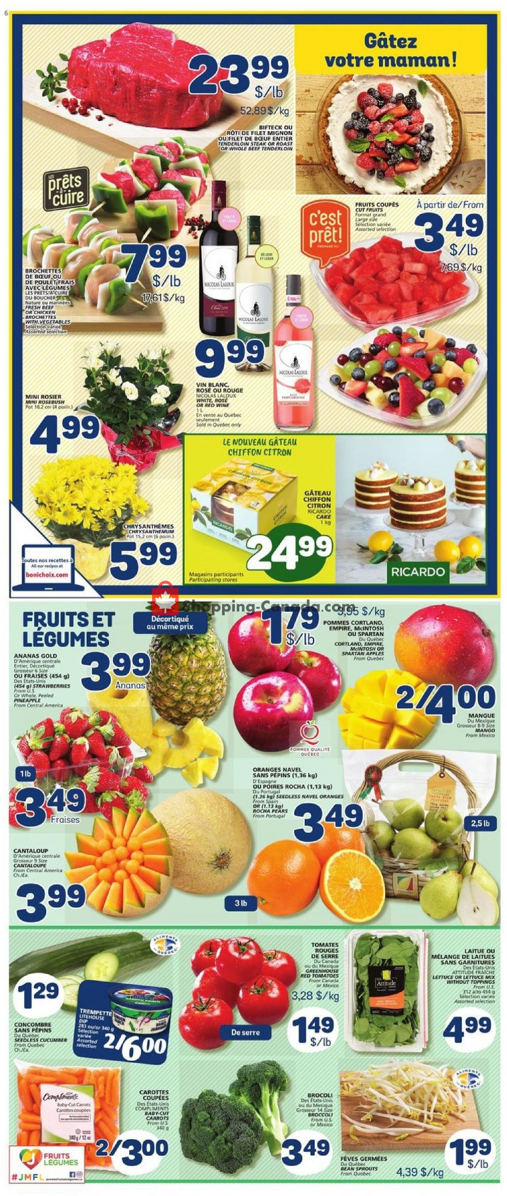 Marche Bonichoix flyer from Thursday May 9, 2019 to Wednesday May 15, 2019 - page 6
