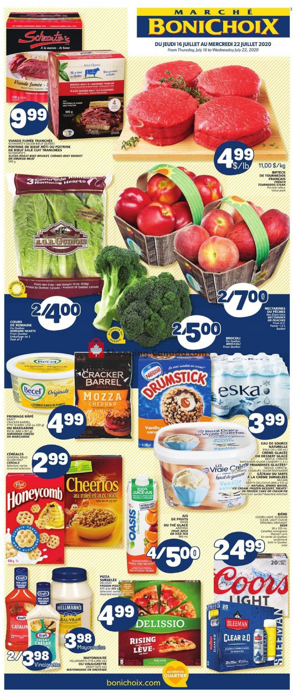 Marche Bonichoix flyer from Thursday July 16, 2020 to Wednesday July 22, 2020 - page 3