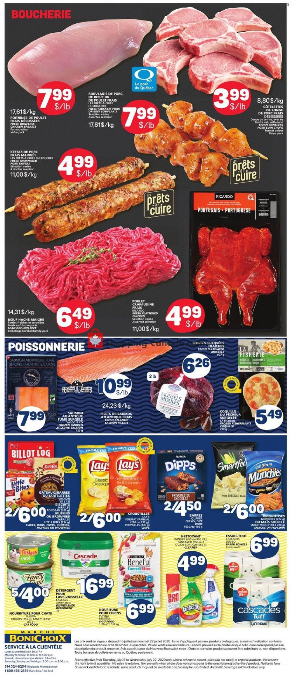 Marche Bonichoix flyer from Thursday July 16, 2020 to Wednesday July 22, 2020 - page 5
