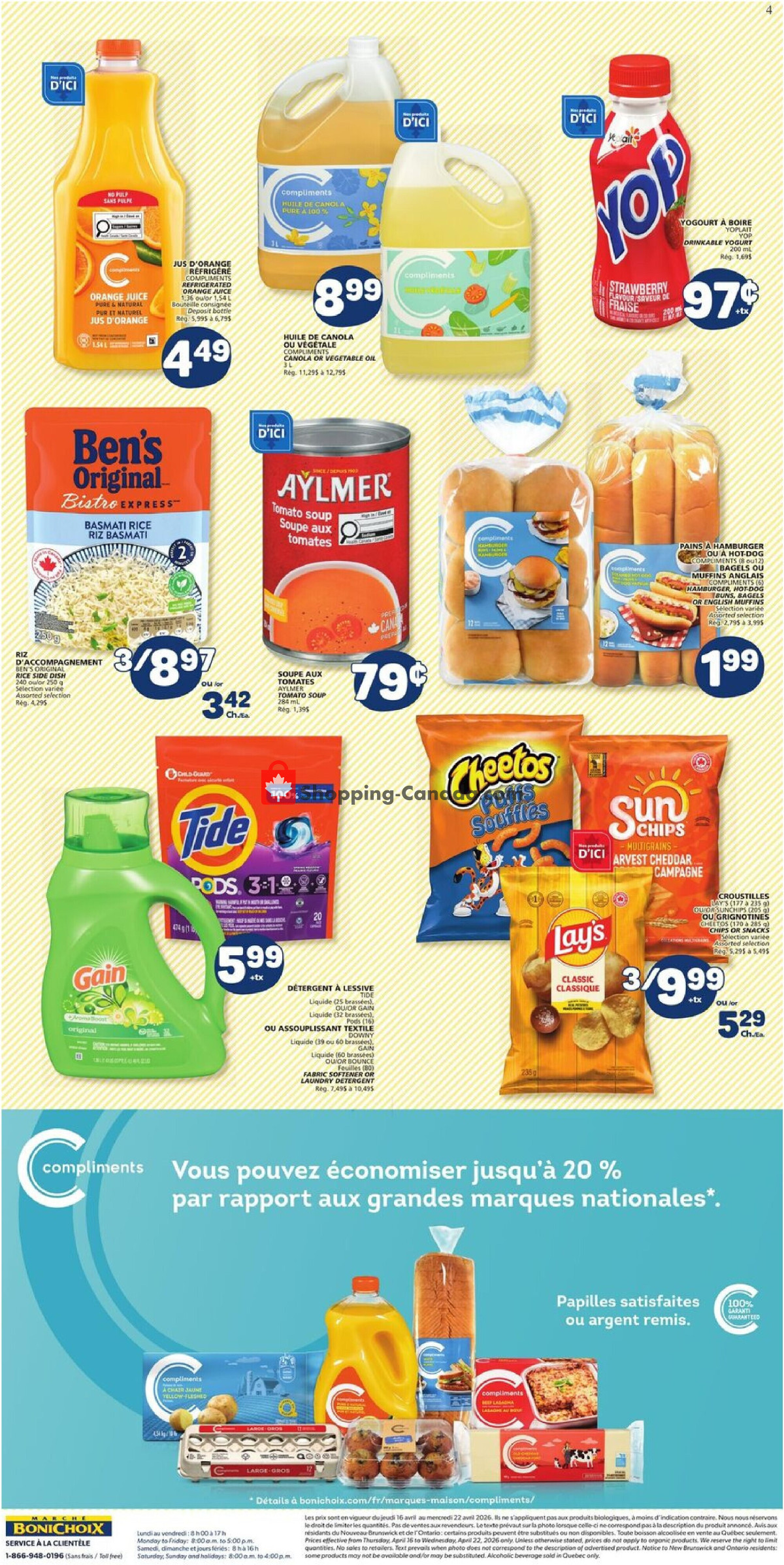 Marche Bonichoix flyer from Thursday April 16, 2026 to Wednesday April 22, 2026 - page 2