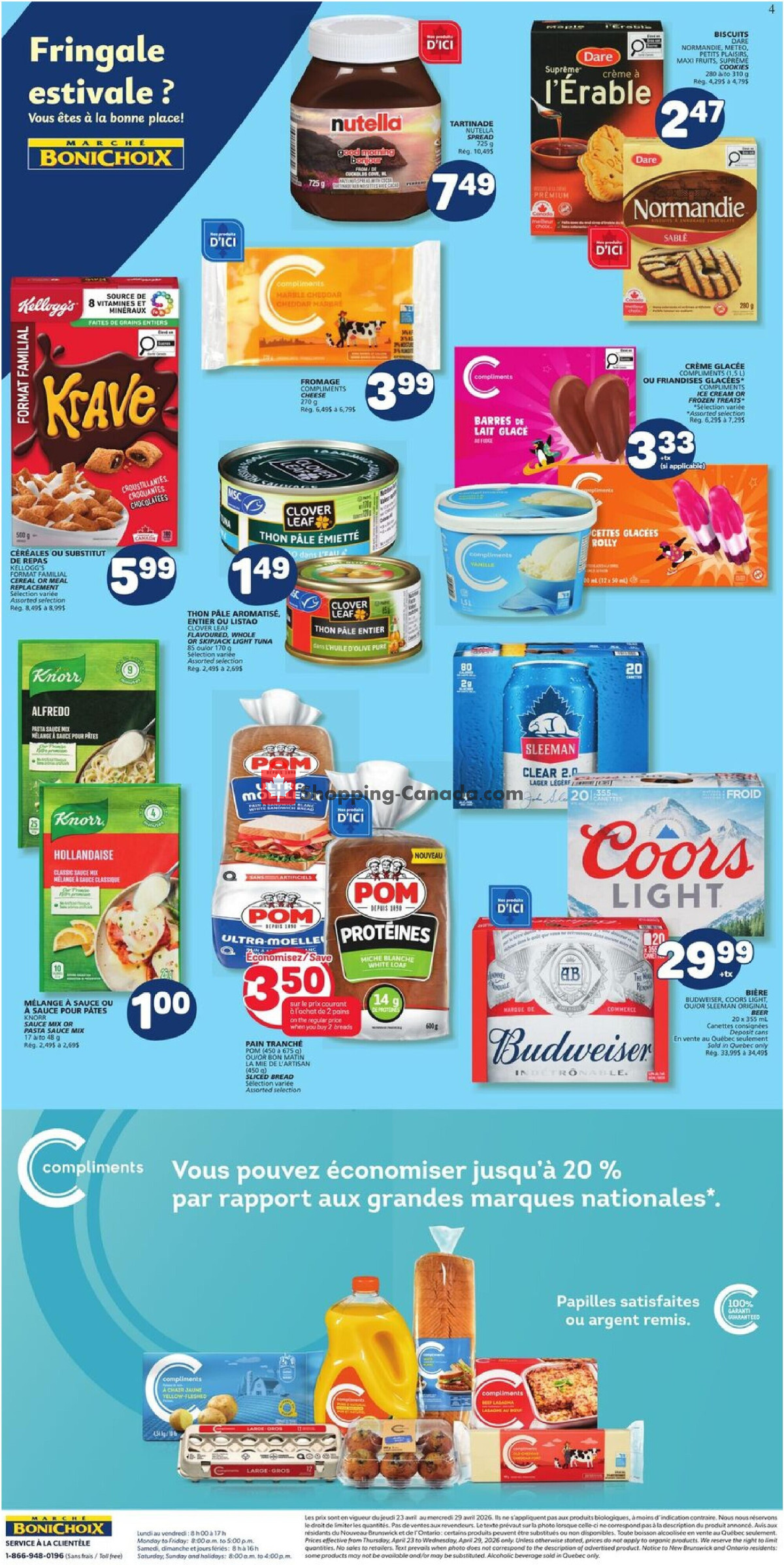 Marche Bonichoix flyer from Thursday April 23, 2026 to Wednesday April 29, 2026 - page 2