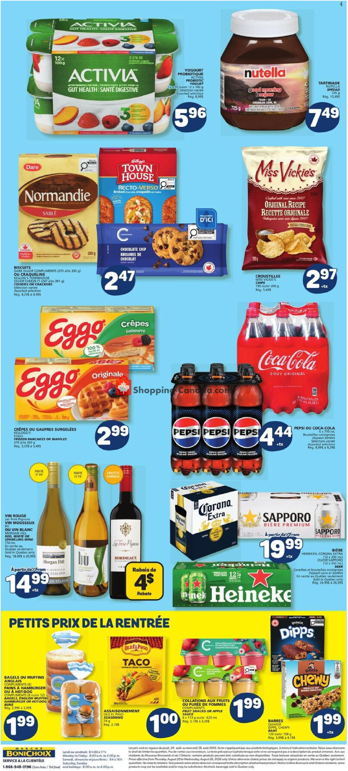 Marche Bonichoix flyer from Thursday August 20, 2026 to Wednesday August 26, 2026 - page 2