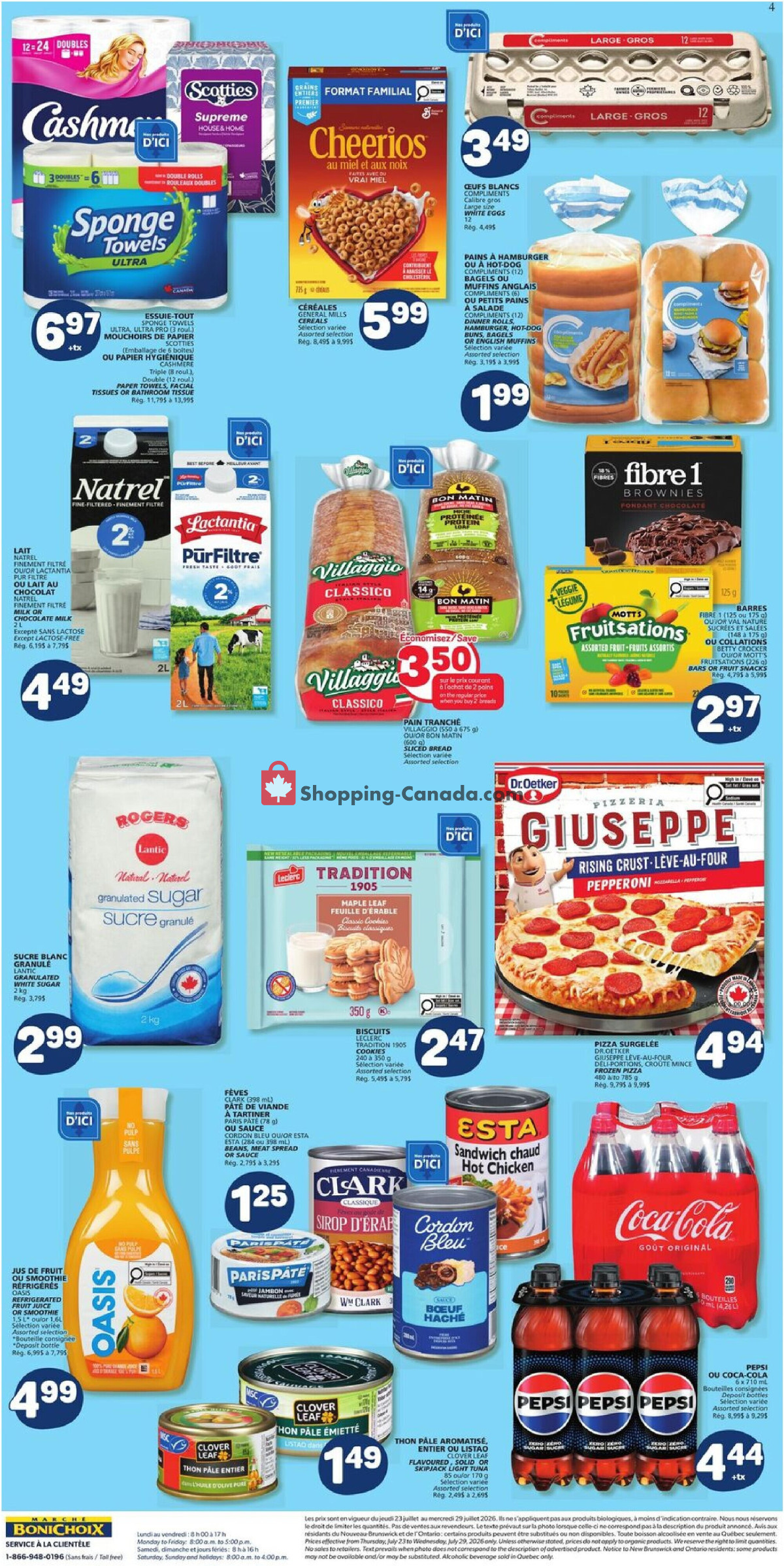 Marche Bonichoix flyer from Thursday July 23, 2026 to Wednesday July 29, 2026 - page 4