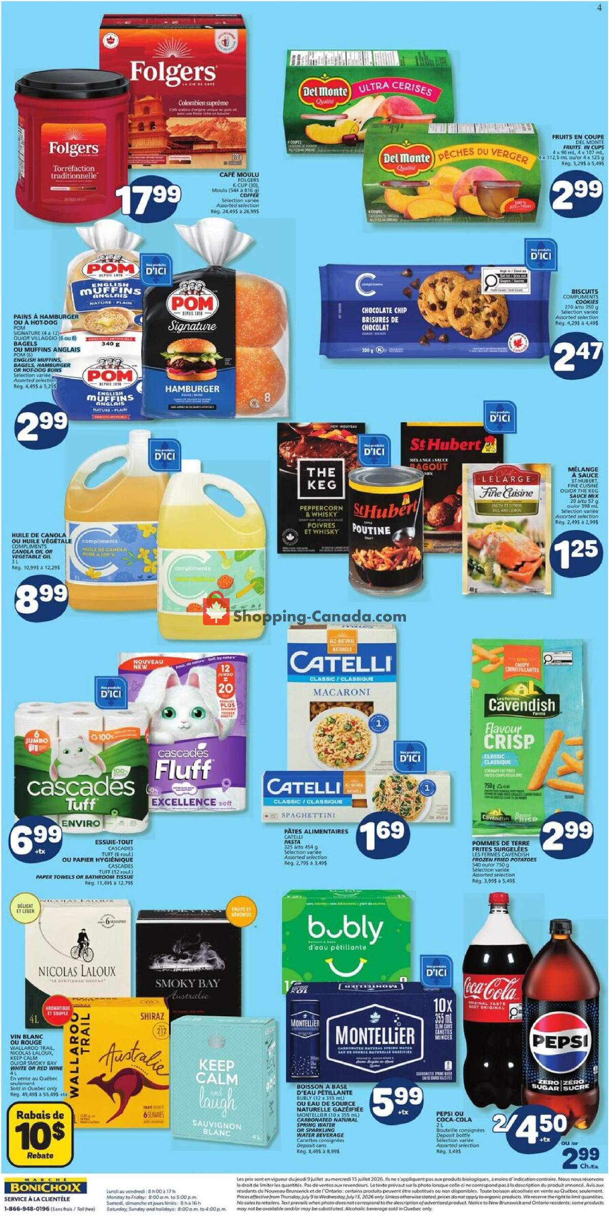 Marche Bonichoix flyer from Thursday July 9, 2026 to Wednesday July 15, 2026 - page 4