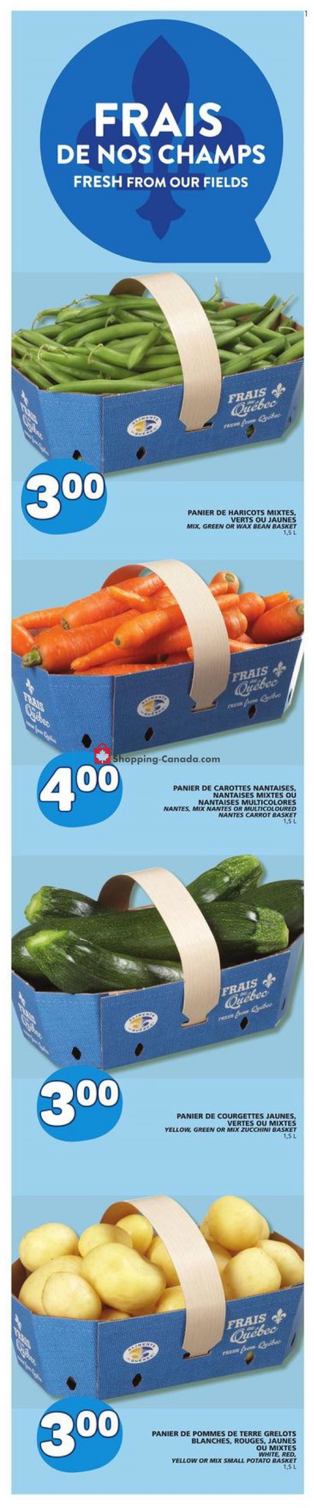Marche Bonichoix flyer from Thursday August 8, 2019 to Wednesday August 14, 2019 - page 1