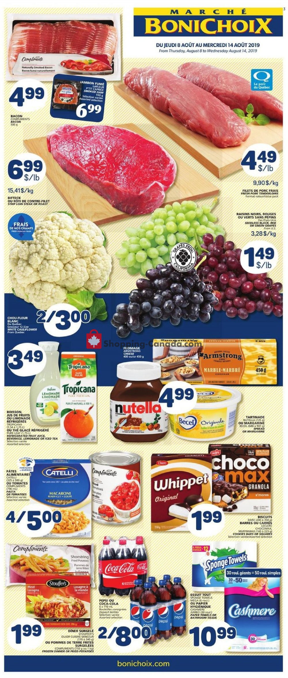 Marche Bonichoix flyer from Thursday August 8, 2019 to Wednesday August 14, 2019 - page 3